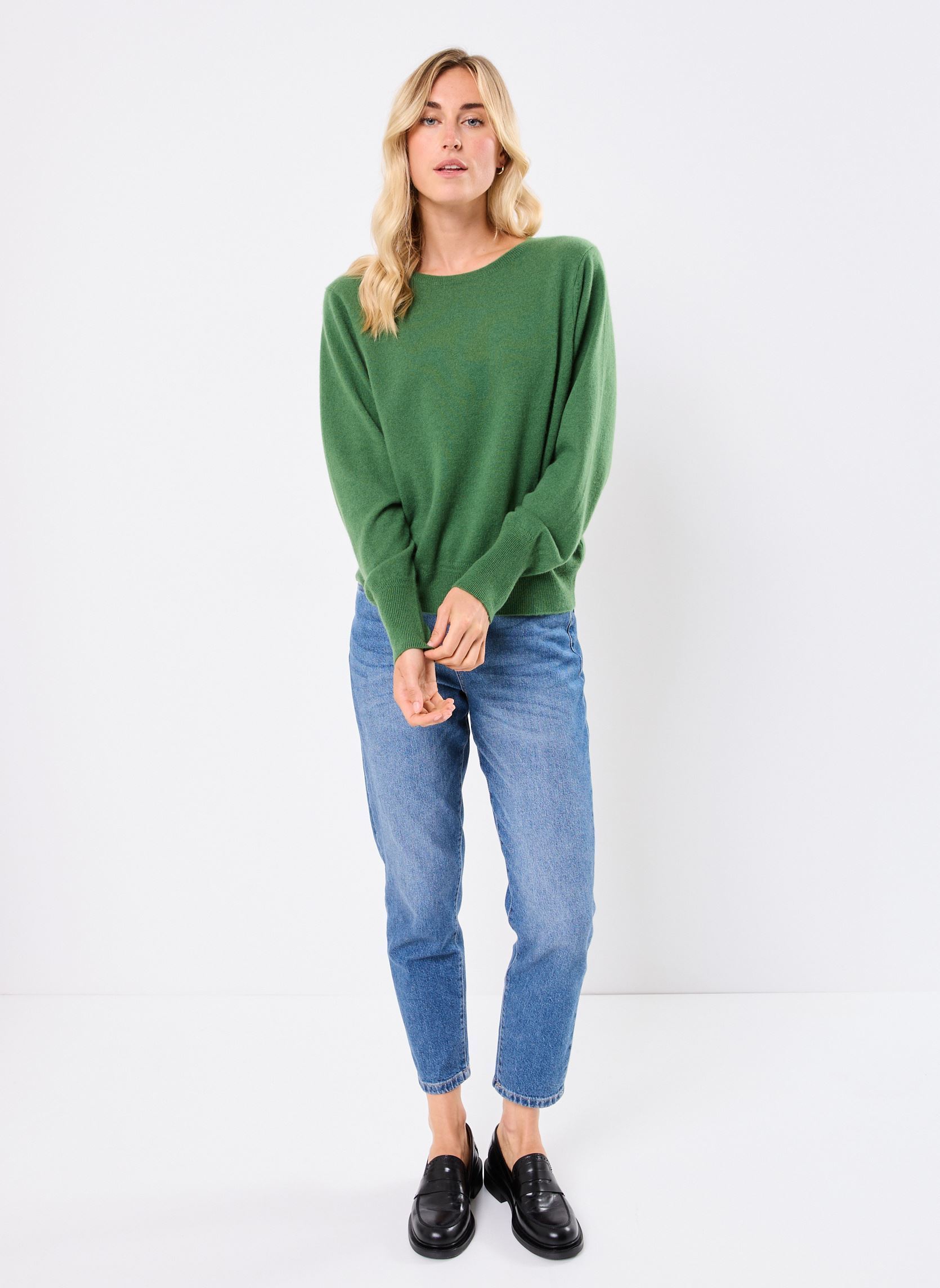 Pulls MCASHMERE cachemire femme vert Georgia Rose Pulls MCASHMERE cachemire femme vert ARTICHOKE GREEN