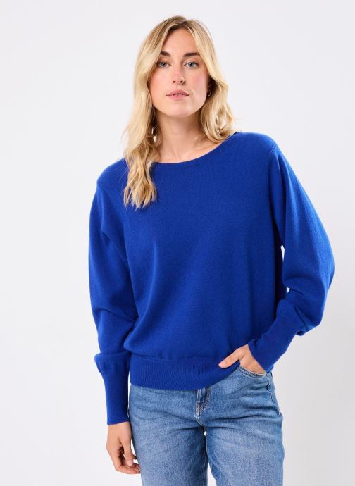 Georgia Rose Pulls MCASHMERE cachemire femme bleu