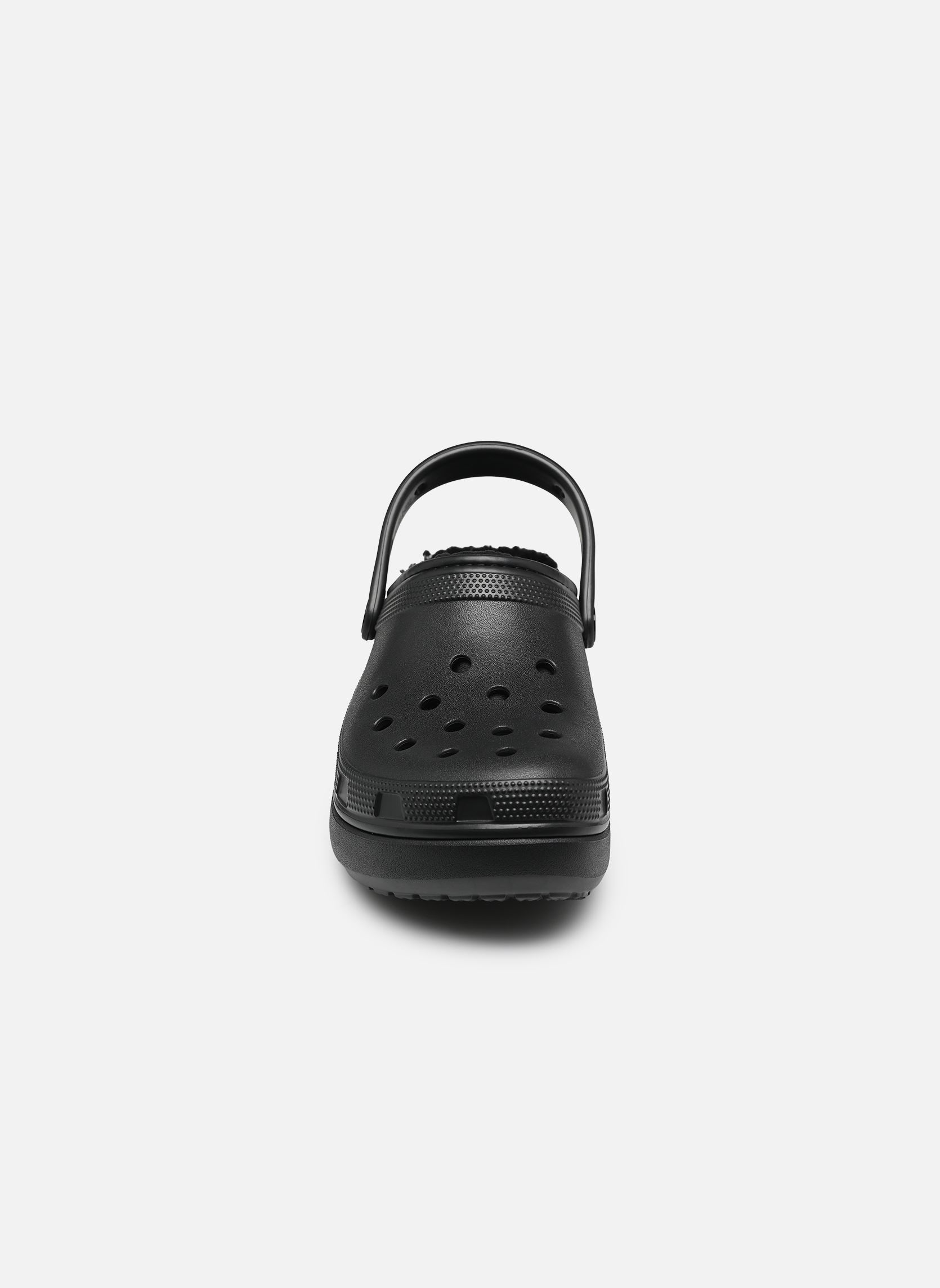 Muilen en klompen Classic Platform Lined Clog W dames zwart Crocs Muilen en klompen Classic Platform Lined Clog W dames zwart Black