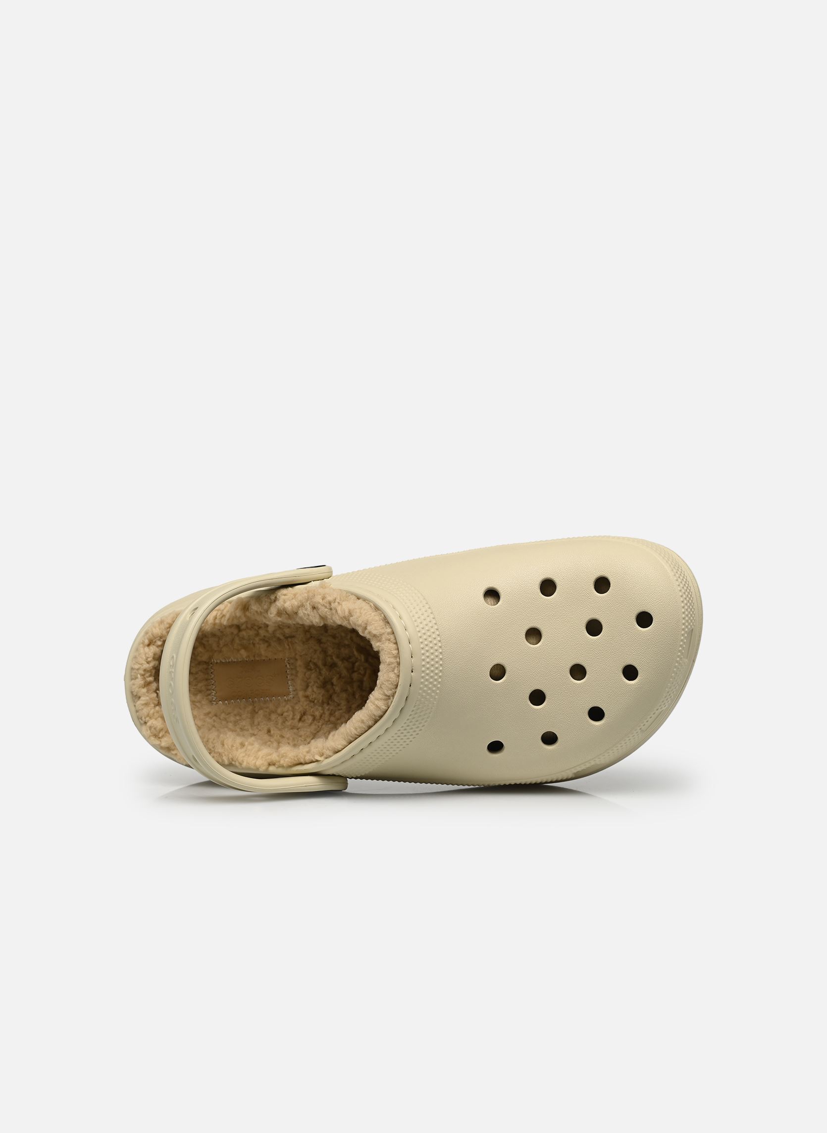 Zuecos y mules Classic Platform Lined Clog W mujer blanco Crocs Zuecos y mules Classic Platform Lined Clog W mujer blanco Bone