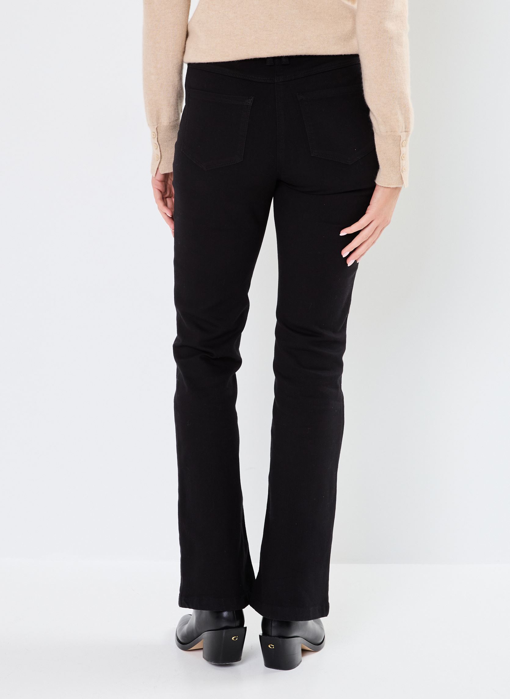Flared jeans PROMID dames zwart Georgia Rose Flared jeans PROMID dames zwart DENIM NOIR