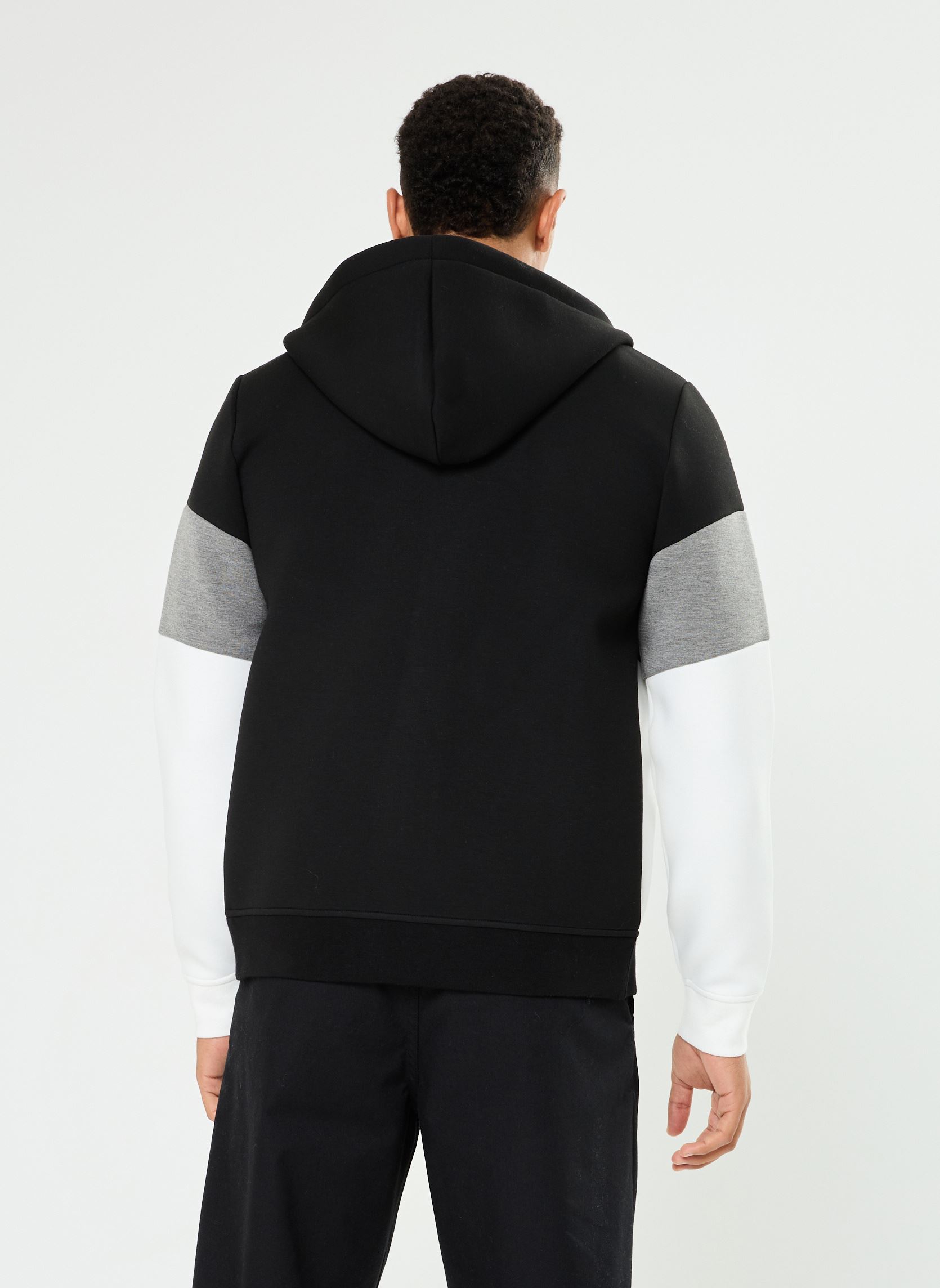 Sweats zippés MBLOCK sweatshirt homme noir MADE BY Sweats zippés MBLOCK sweatshirt homme noir JET BLACK