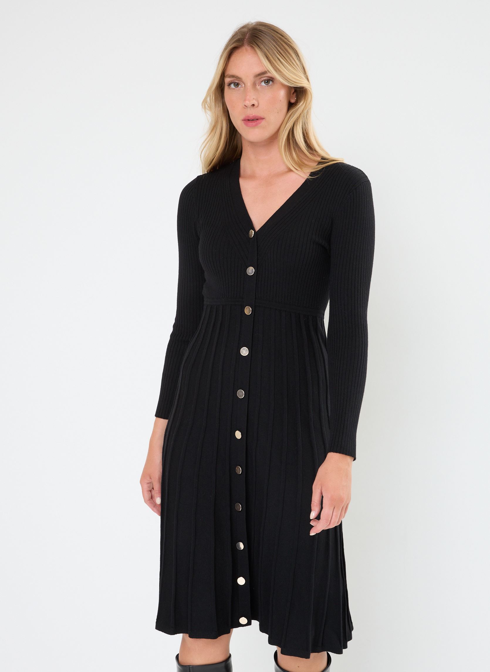 Robes longues RMANIA femme noir Georgia Rose Robes longues RMANIA femme noir Noir