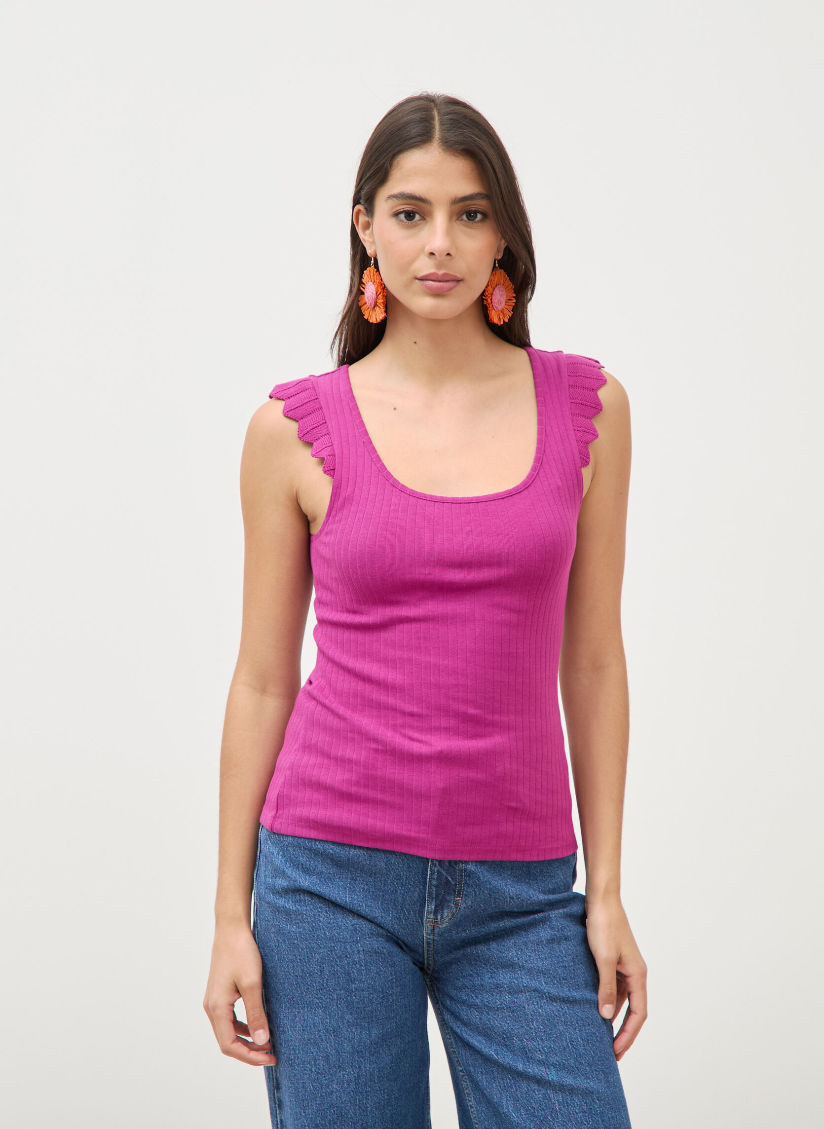 Débardeurs REFINEDEBF femme violet Bonobo Débardeurs REFINEDEBF femme violet Violet