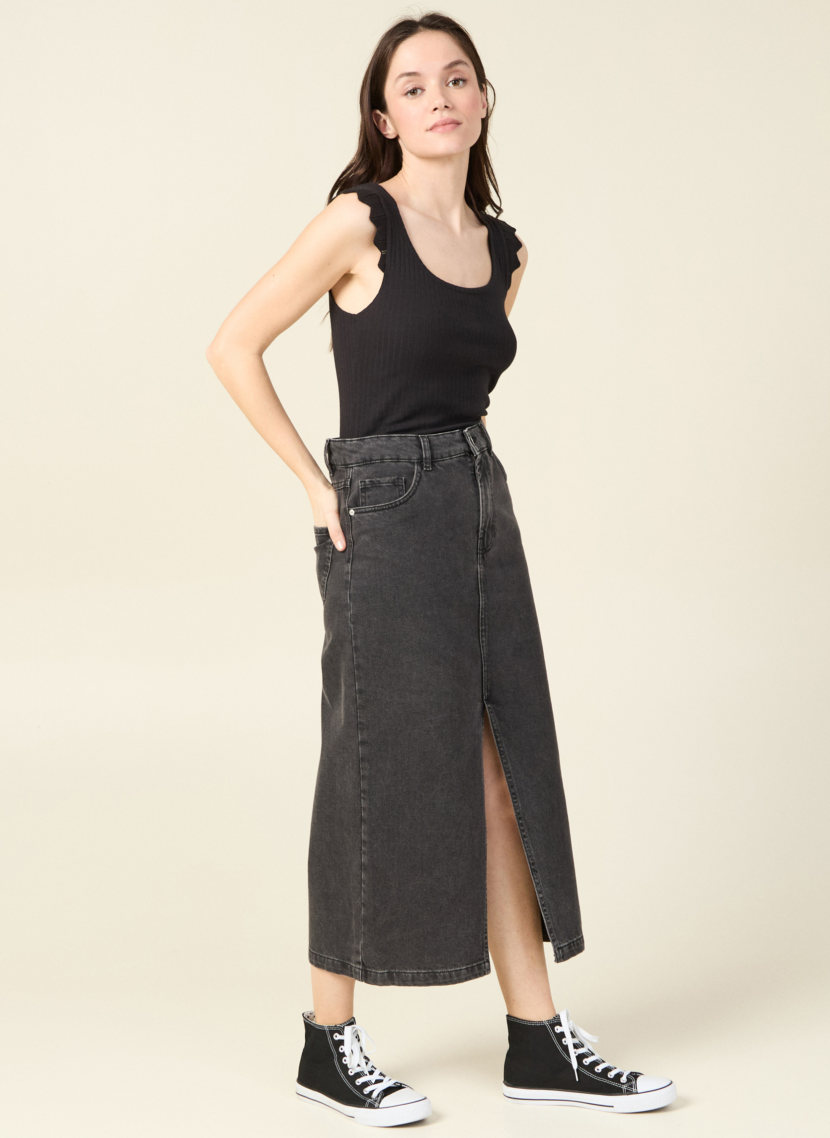 Débardeurs REFINEDEBF femme noir Bonobo Débardeurs REFINEDEBF femme noir Noir
