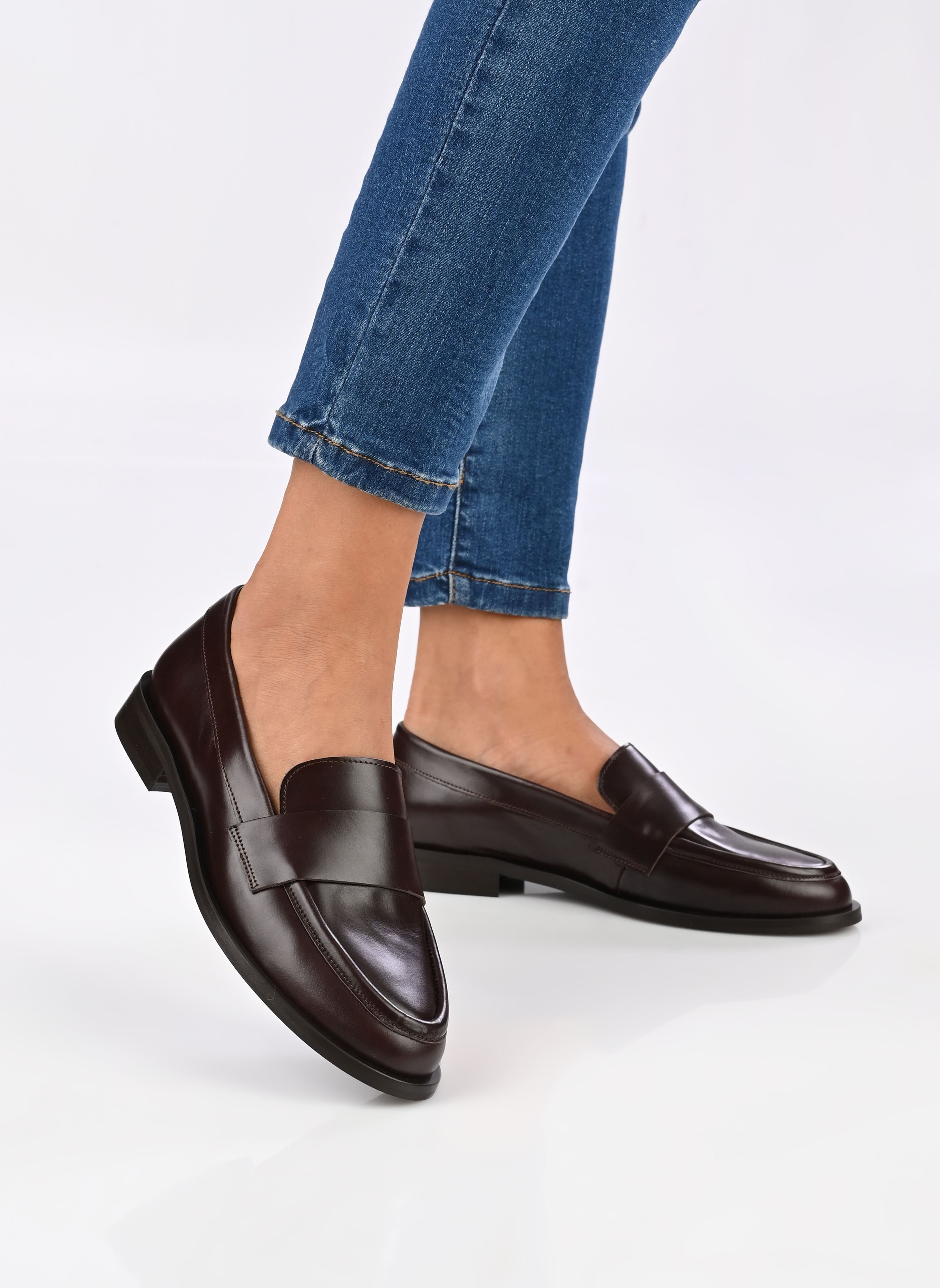 Mocassins Agafe femme marron Georgia Rose Mocassins Agafe femme marron CHOCOLAT