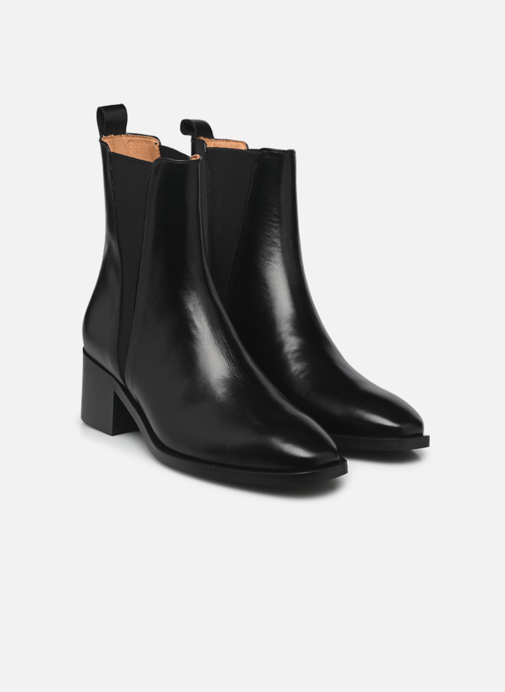 Stiefeletten und Stiefel Atriangle damen schwarz Georgia Rose Stiefeletten und Stiefel Atriangle damen schwarz Noir