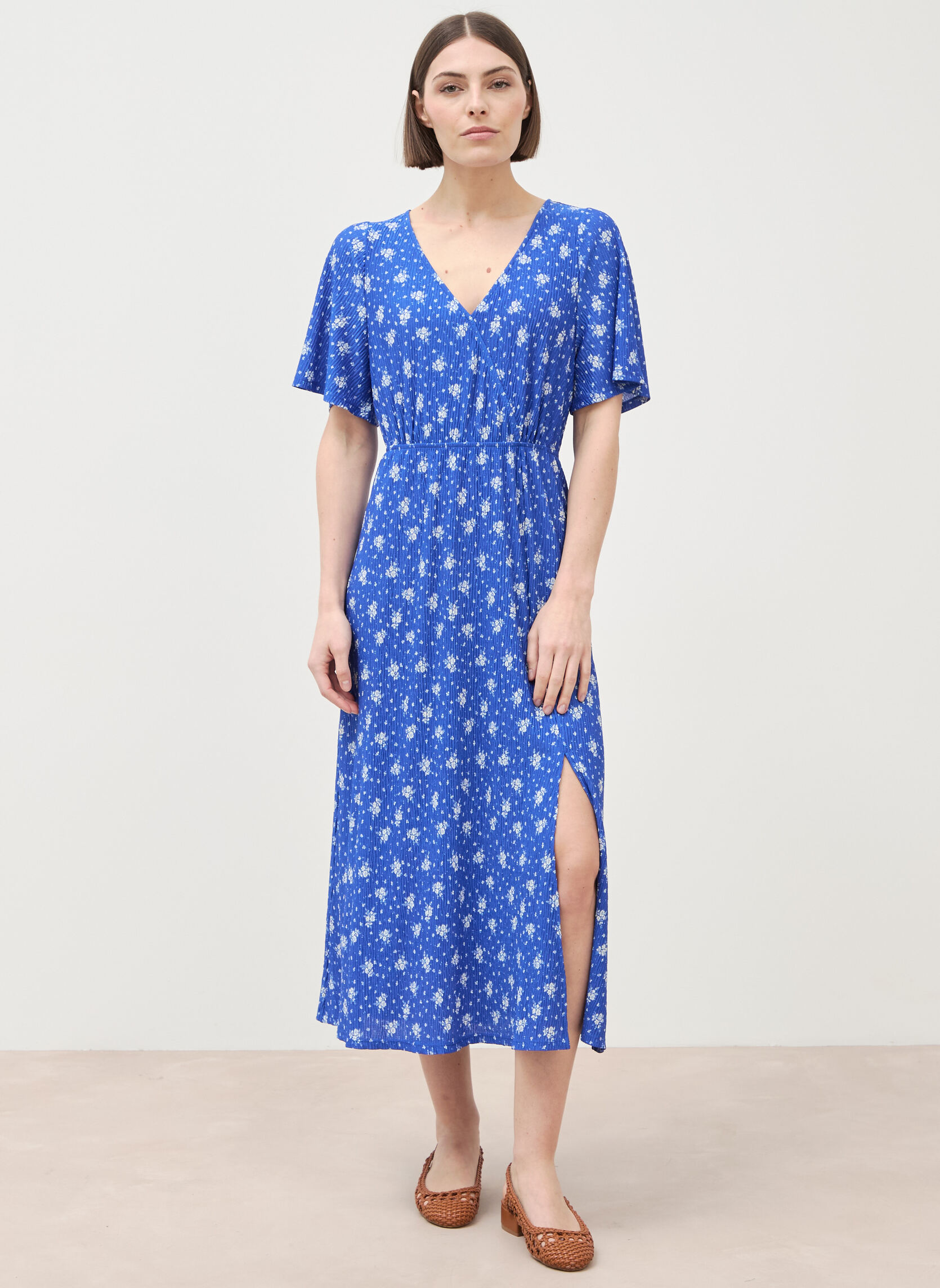 Robes Robes longues - MALIROLF femme bleu Bonobo Robes Robes longues - MALIROLF femme bleu Bleu fluo