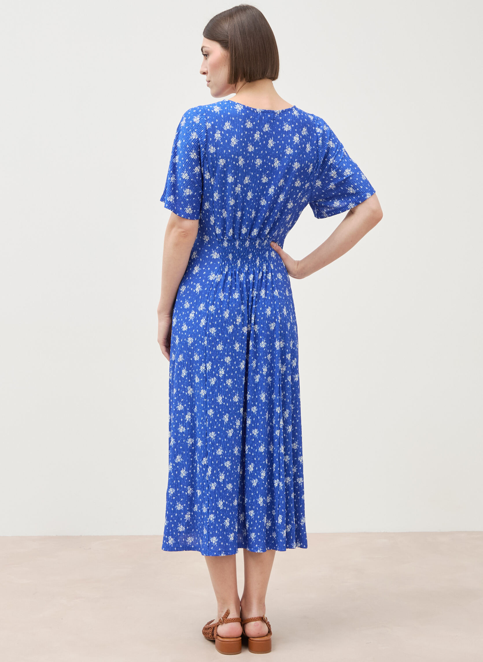 Robes Robes longues - MALIROLF femme bleu Bonobo Robes Robes longues - MALIROLF femme bleu Bleu fluo