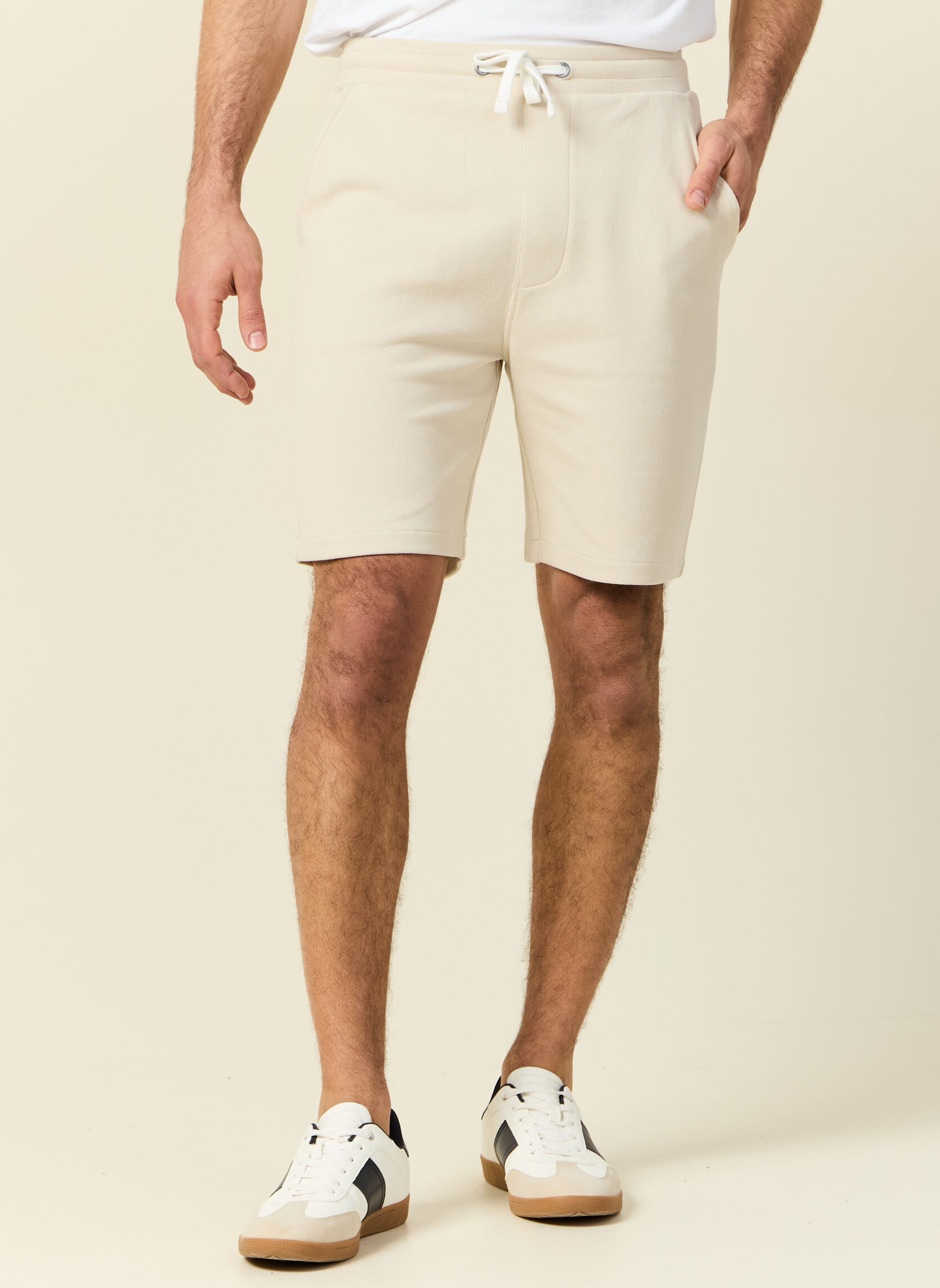 Bermudas BERMOLTON3H homme beige Bonobo Bermudas BERMOLTON3H homme beige Beige