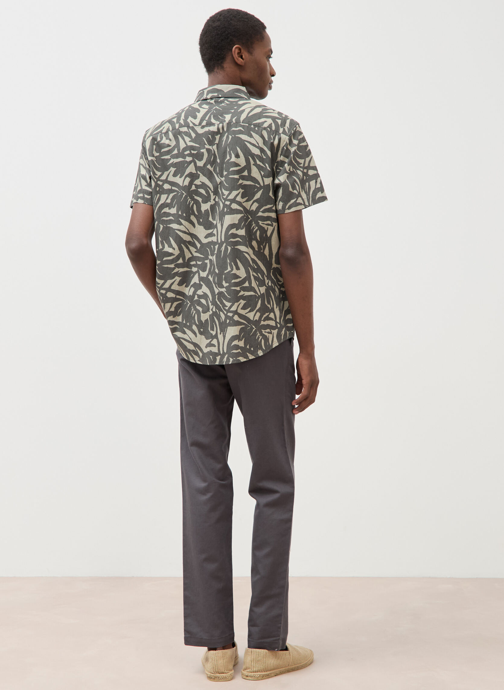 Chemises ESSLUBAOPCOH homme gris Bonobo Chemises ESSLUBAOPCOH homme gris Gris