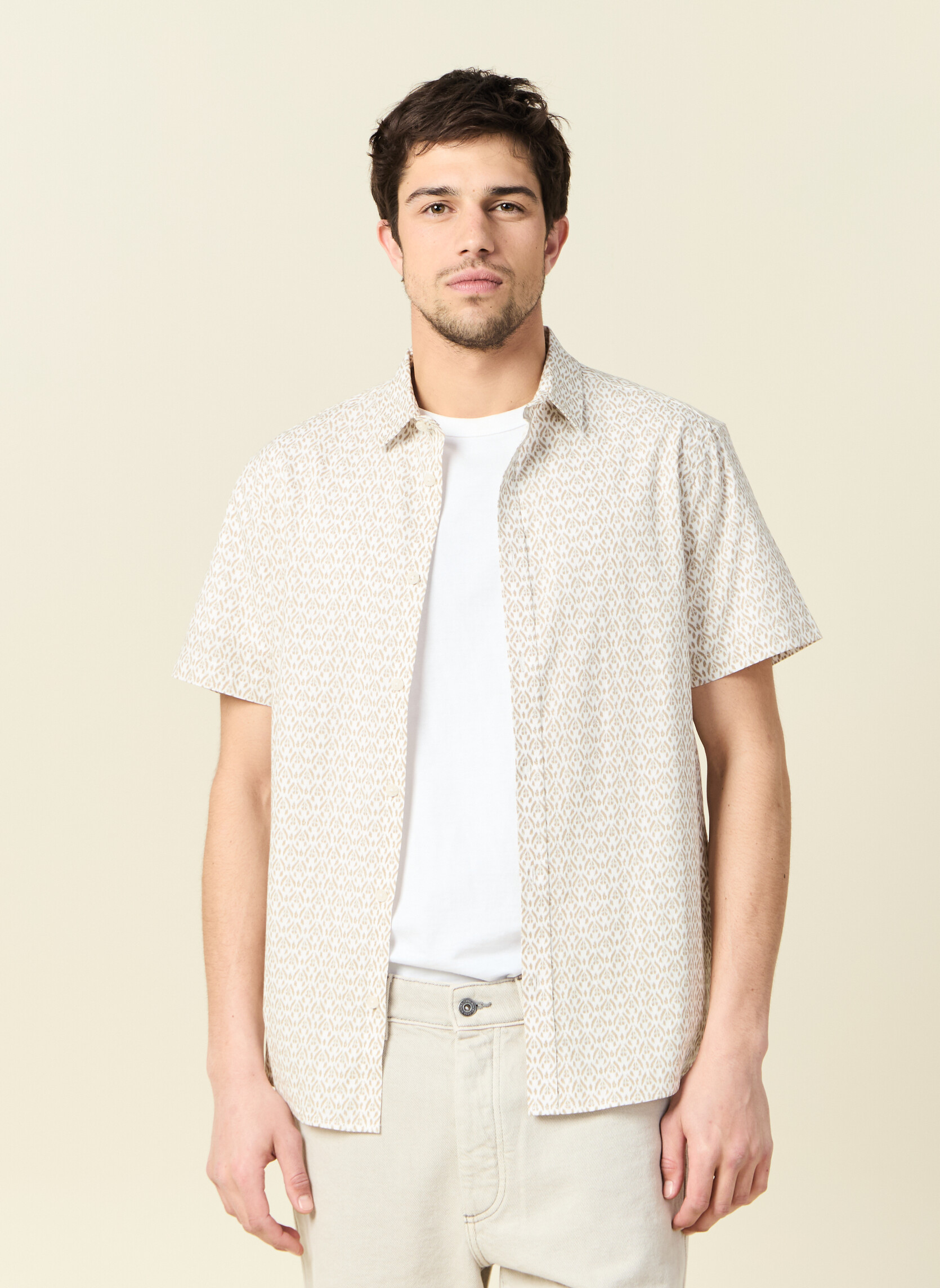 Chemise Polo Garçon Toughskins Taille 7 Manches Courtes - Occasion Très Bon état, Coton