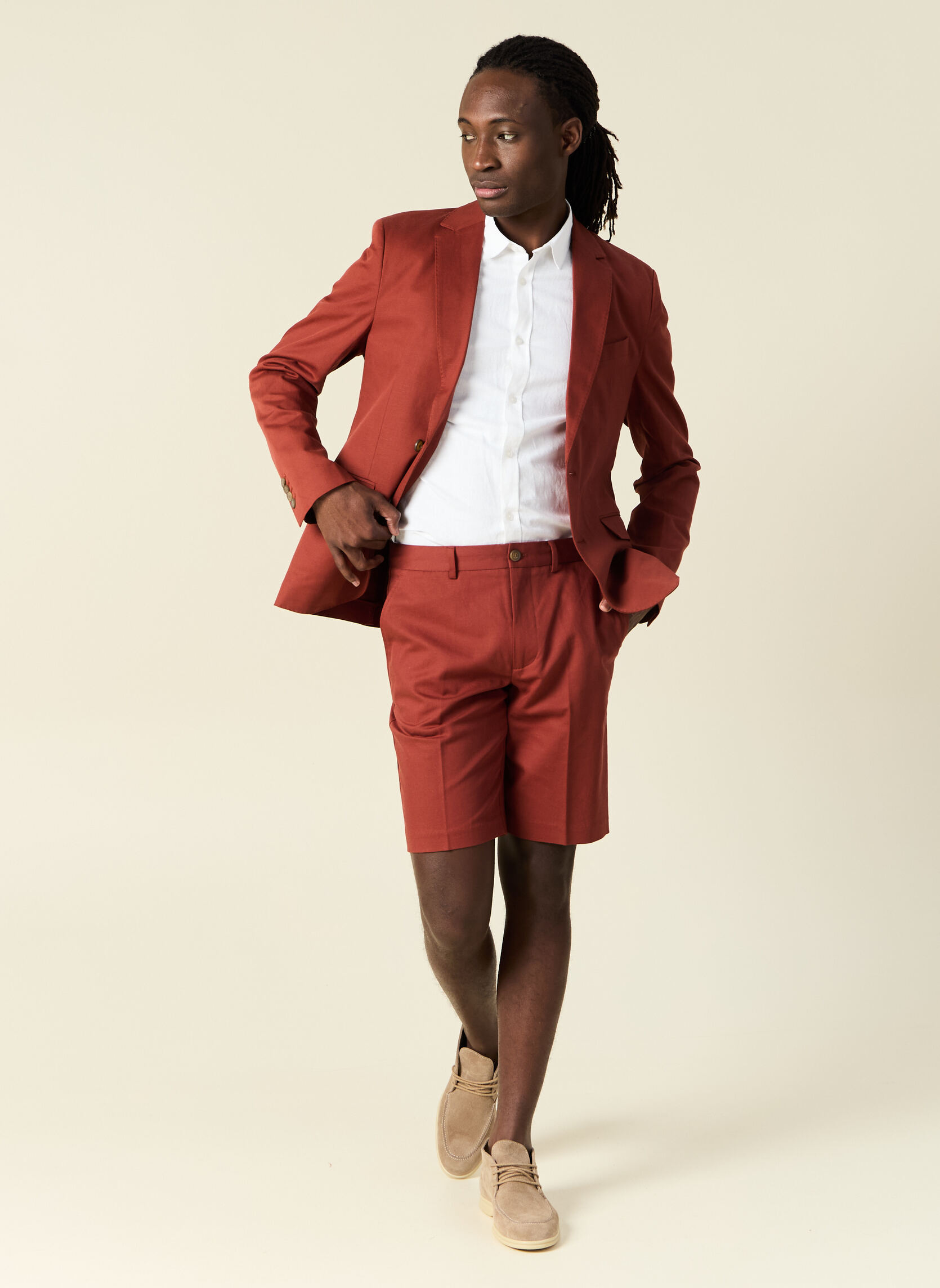 Chemises ESSLINUNICOH homme blanc Bonobo Chemises ESSLINUNICOH homme blanc Blanc