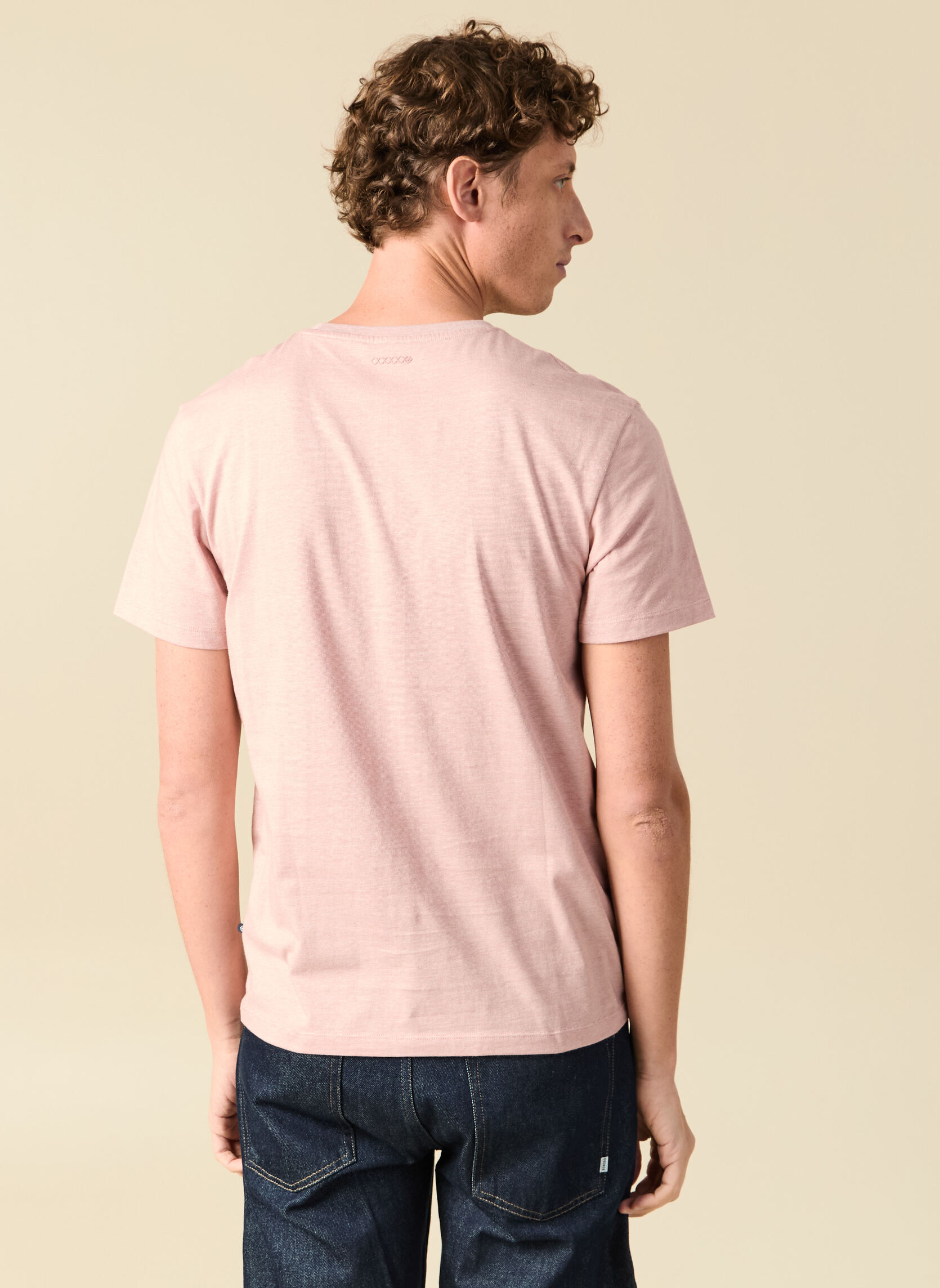 Tee-shirts NEWBLRON3H homme rose Bonobo Tee-shirts NEWBLRON3H homme rose Rose clair
