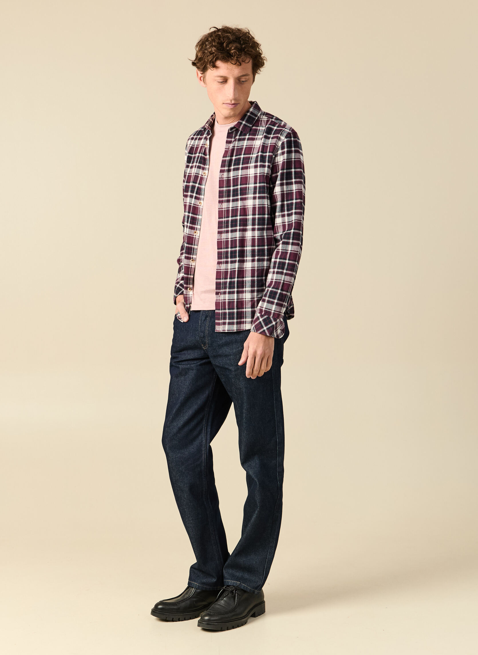 Tee-shirts NEWBLRON3H homme rose Bonobo Tee-shirts NEWBLRON3H homme rose Rose clair