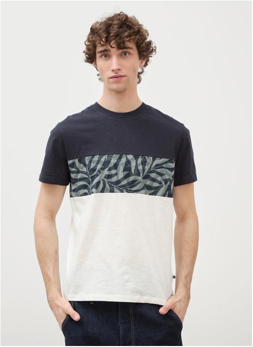 Bonobo Tee-shirts T-shirts manches courtes - SLUBBLOCPOCH homme bleu