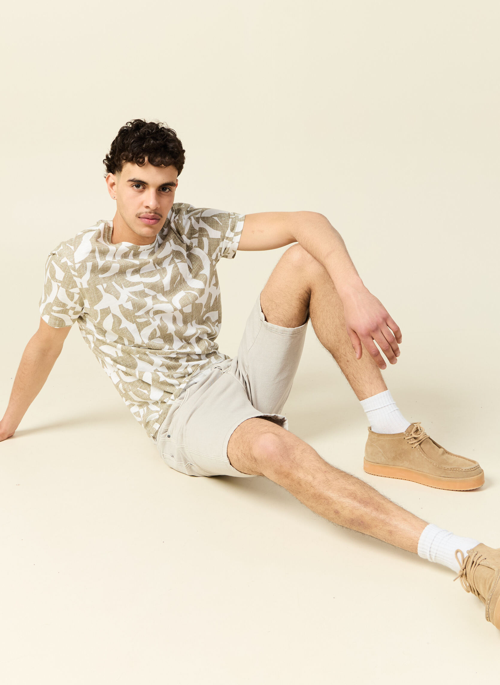 Tee-shirts SLUBBAOPH homme beige Bonobo Tee-shirts SLUBBAOPH homme beige Beige