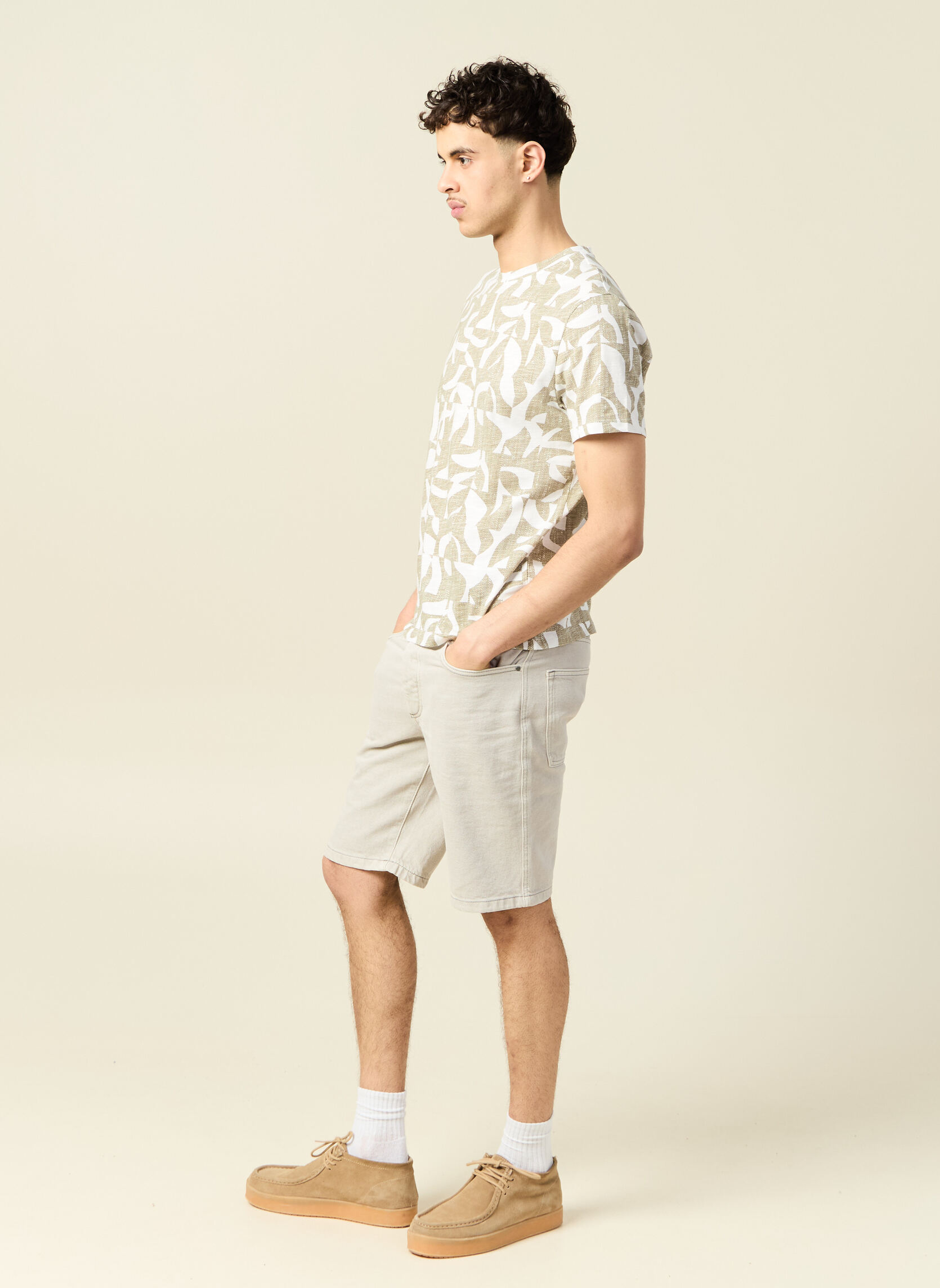 Tee-shirts SLUBBAOPH homme beige Bonobo Tee-shirts SLUBBAOPH homme beige Beige