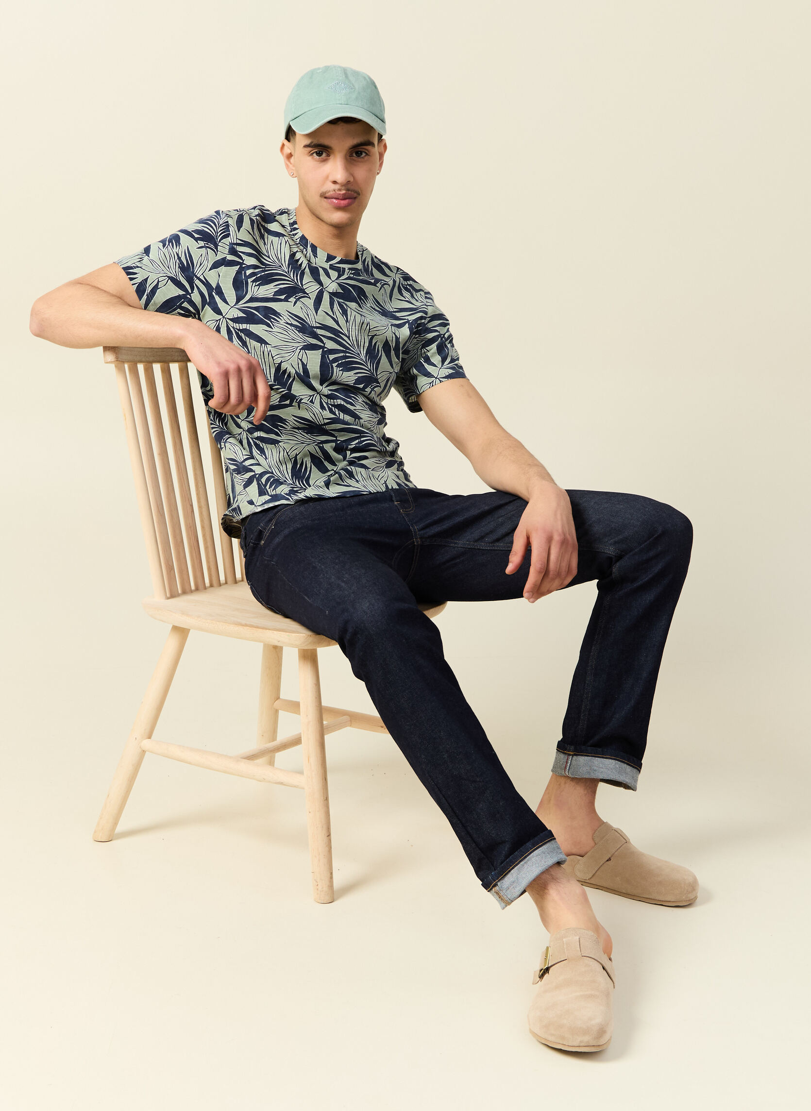 Tee-shirts SLUBBAOPH homme vert Bonobo Tee-shirts SLUBBAOPH homme vert Vert