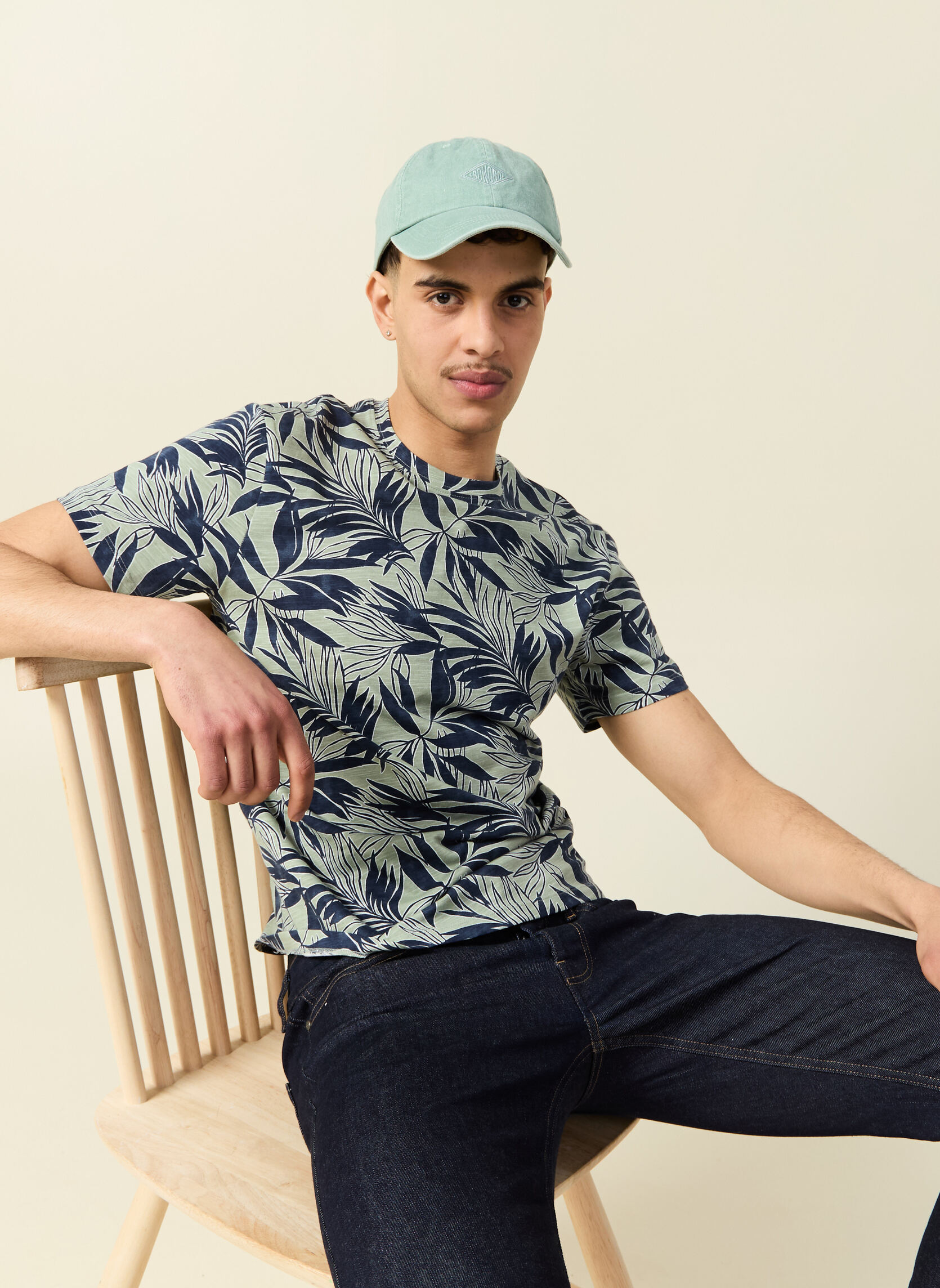 Tee-shirts SLUBBAOPH homme vert Bonobo Tee-shirts SLUBBAOPH homme vert Vert