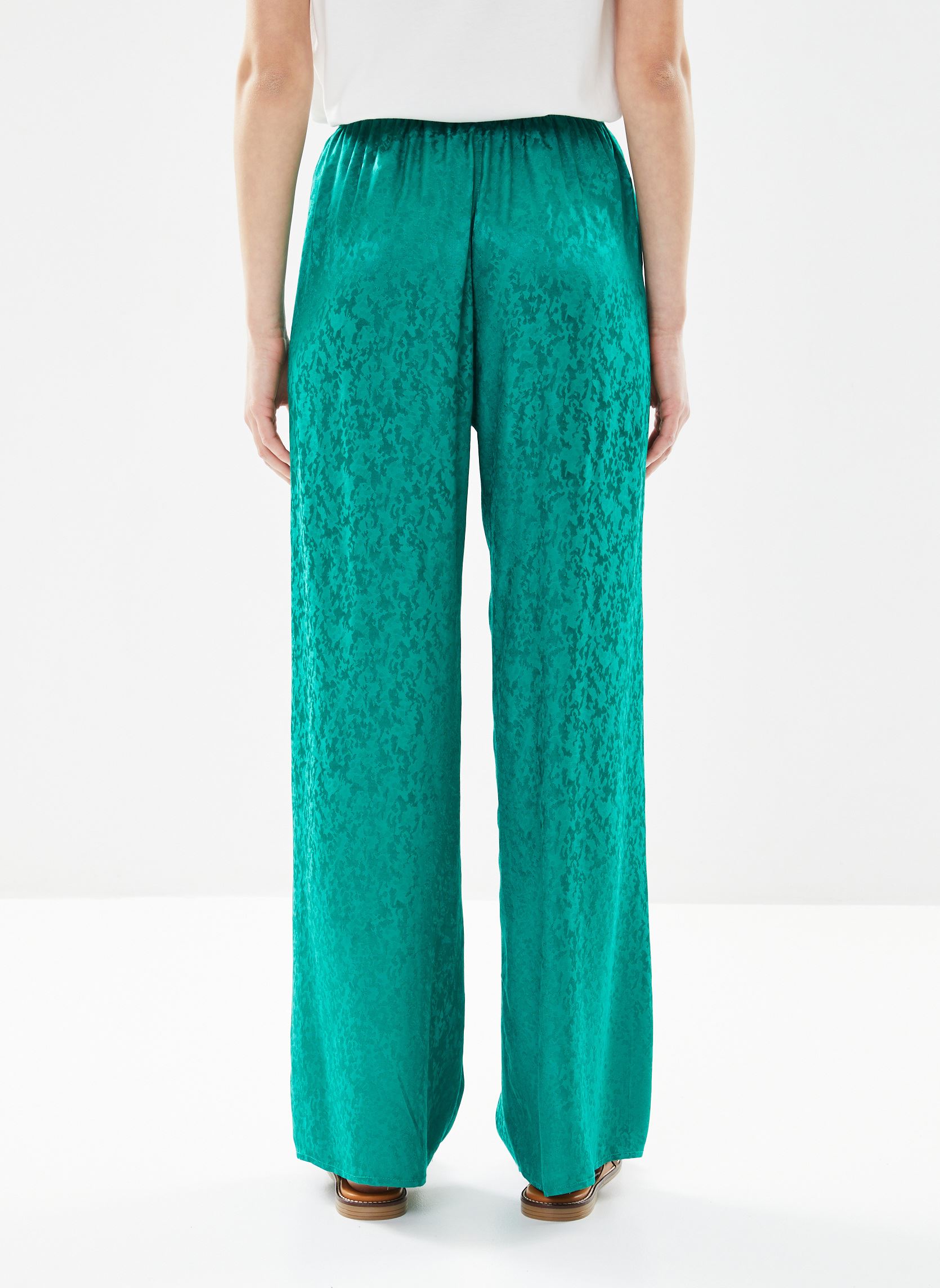 Pantaloni larghi Monceau donna verde Grace & Mila Pantaloni larghi Monceau donna verde VERT