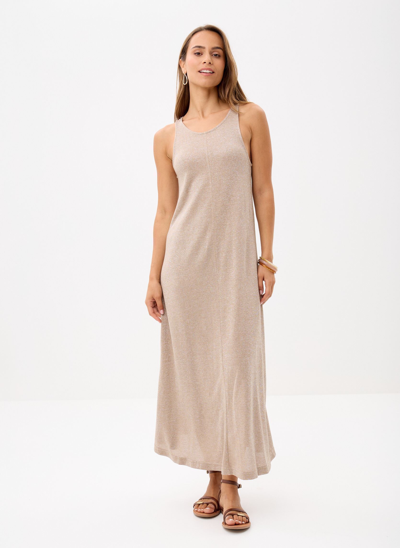 Robes longues Michelle femme or et bronze Grace & Mila Robes longues Michelle femme or et bronze OR