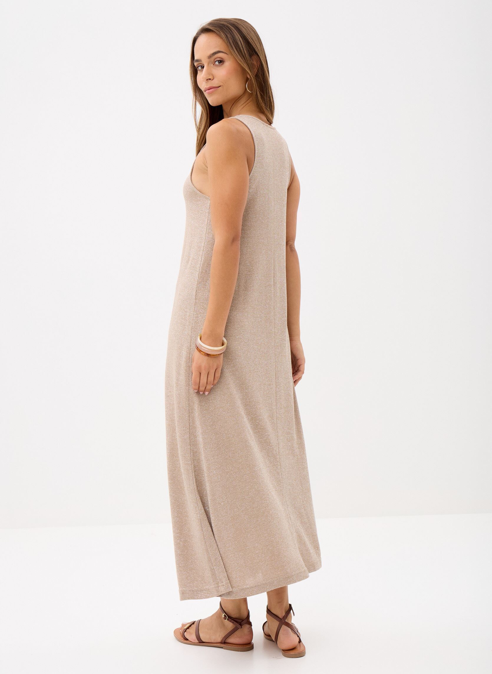Robes longues Michelle femme or et bronze Grace & Mila Robes longues Michelle femme or et bronze OR