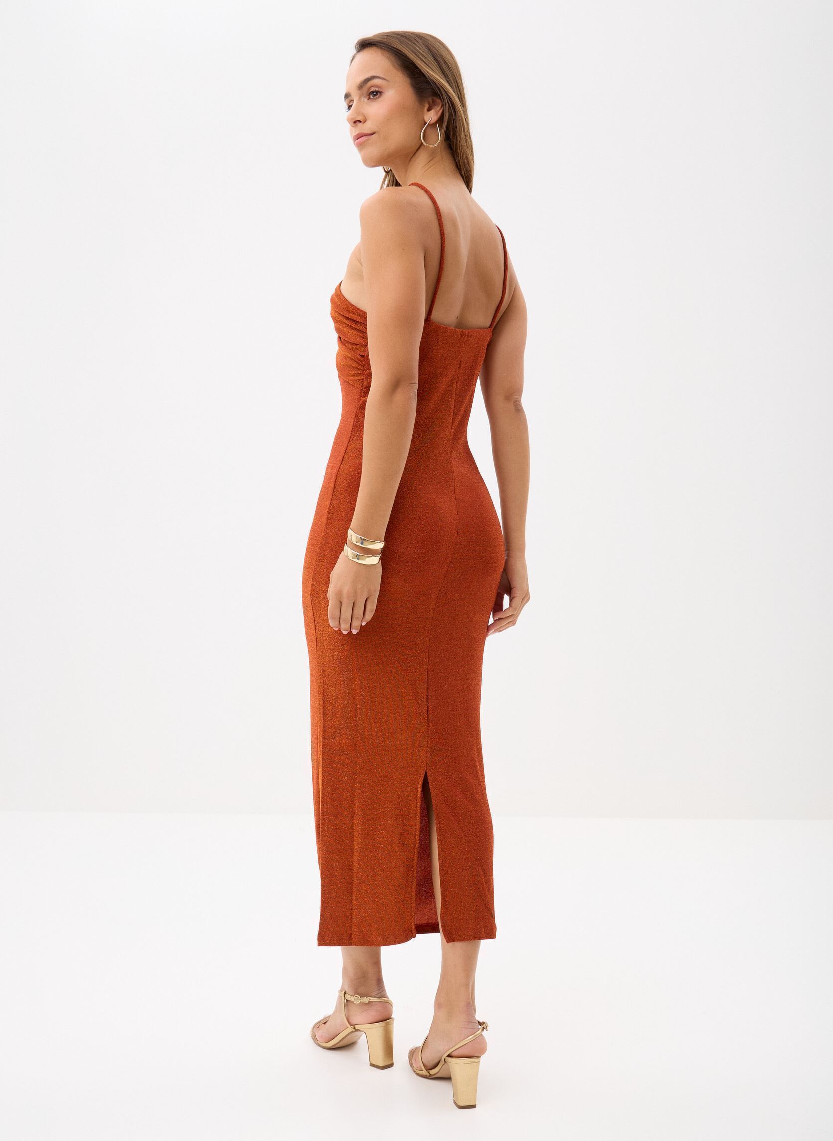 Robes longues Mila femme orange Grace & Mila Robes longues Mila femme orange Brique