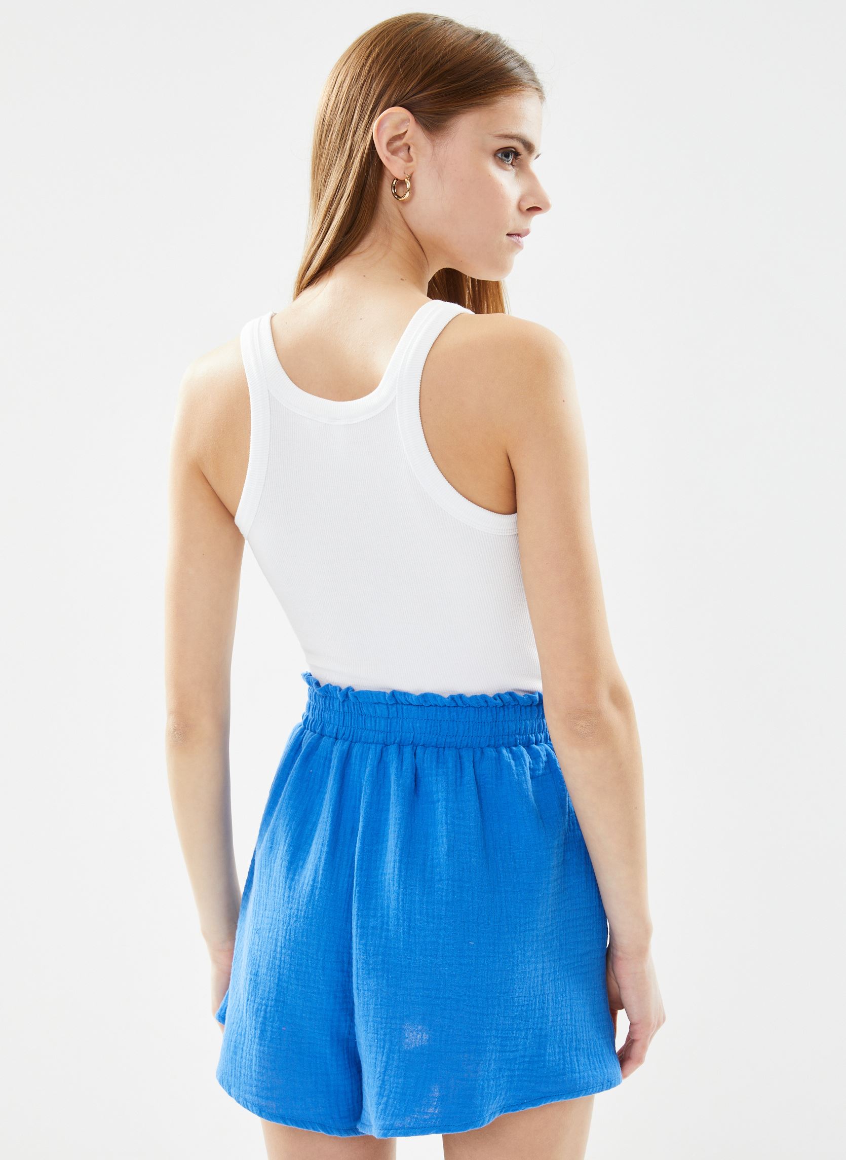 Shorts Mini damen blau Grace & Mila Shorts Mini damen blau Bleu