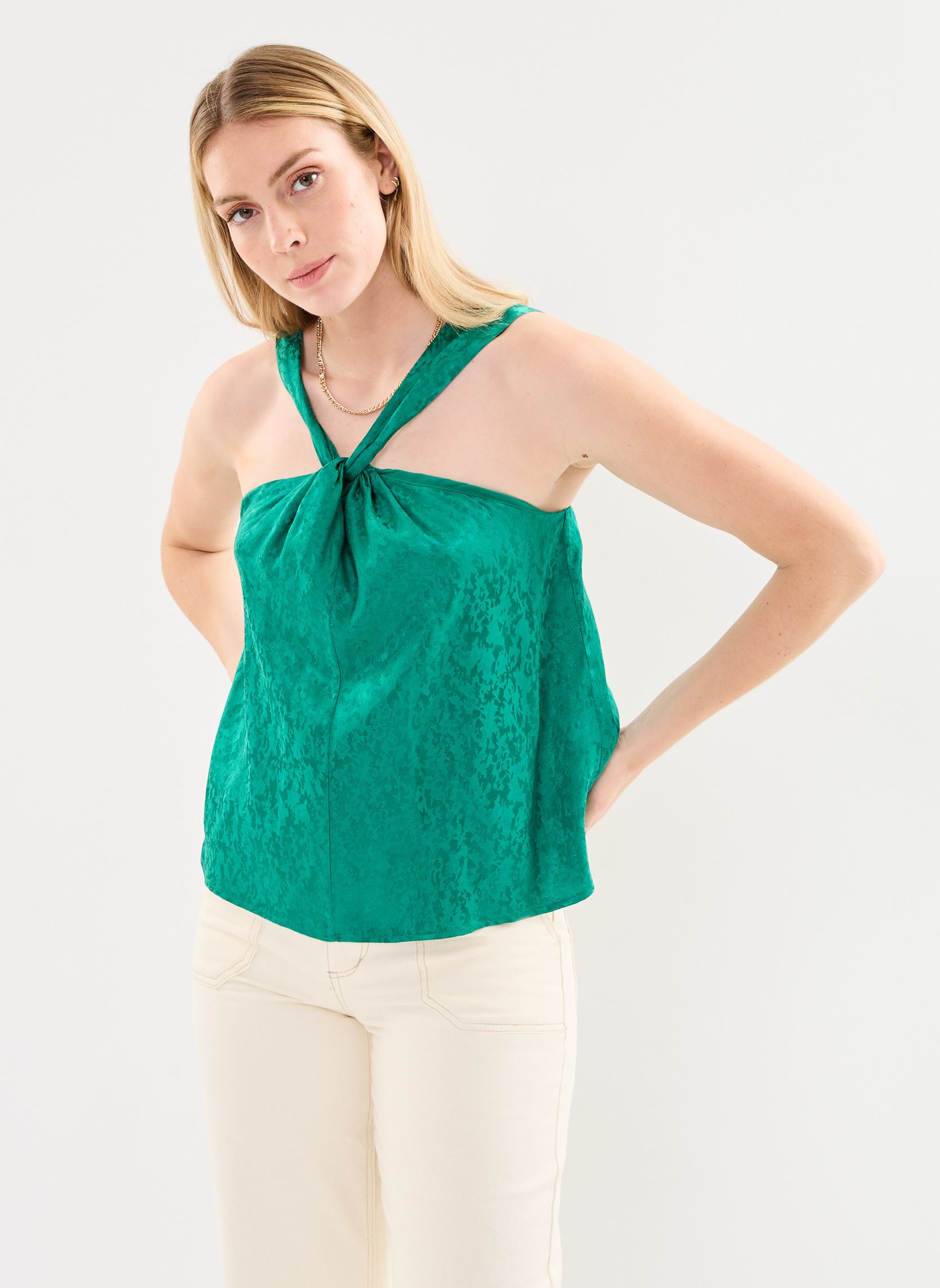 Débardeurs Moss femme vert Grace & Mila Débardeurs Moss femme vert Vert