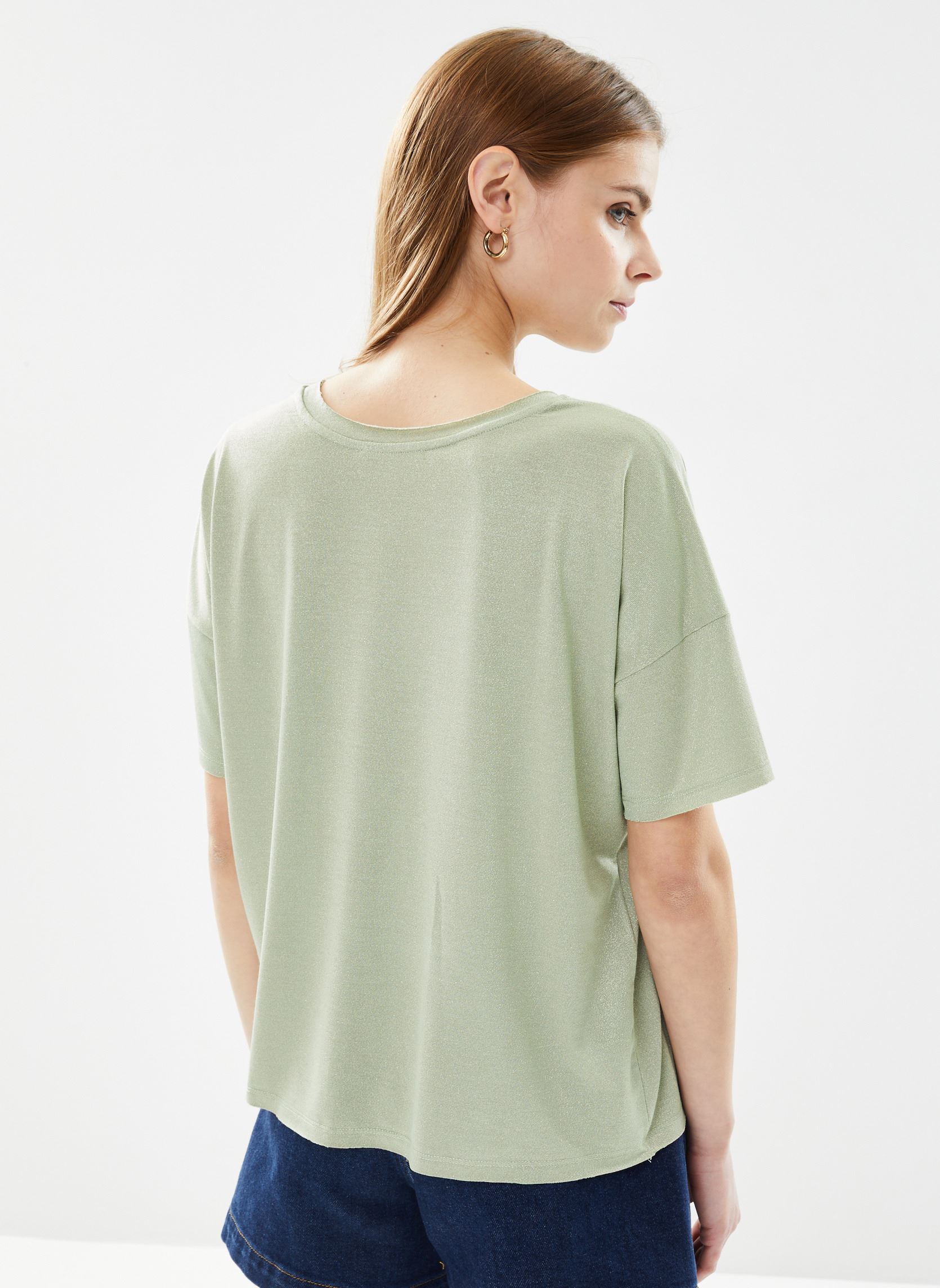 Kurzarm-T-Shirts Must damen grün Grace & Mila Kurzarm-T-Shirts Must damen grün VERT