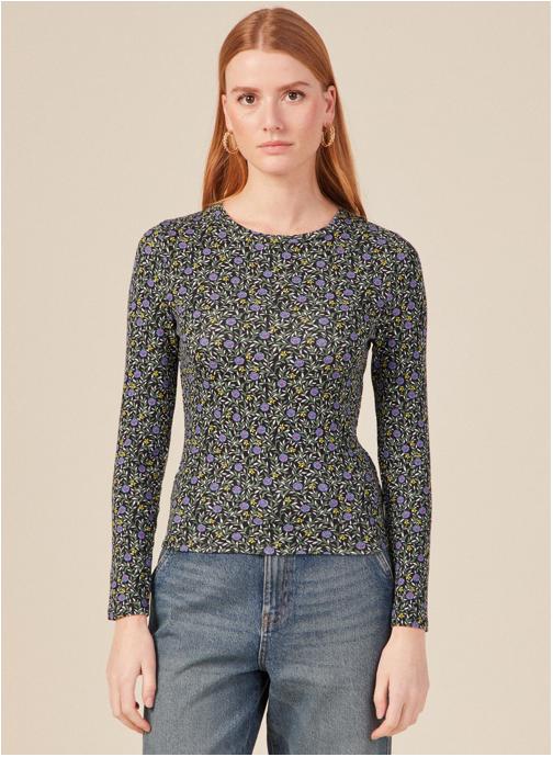 Bonobo Tee-shirts B90LONF femme noir