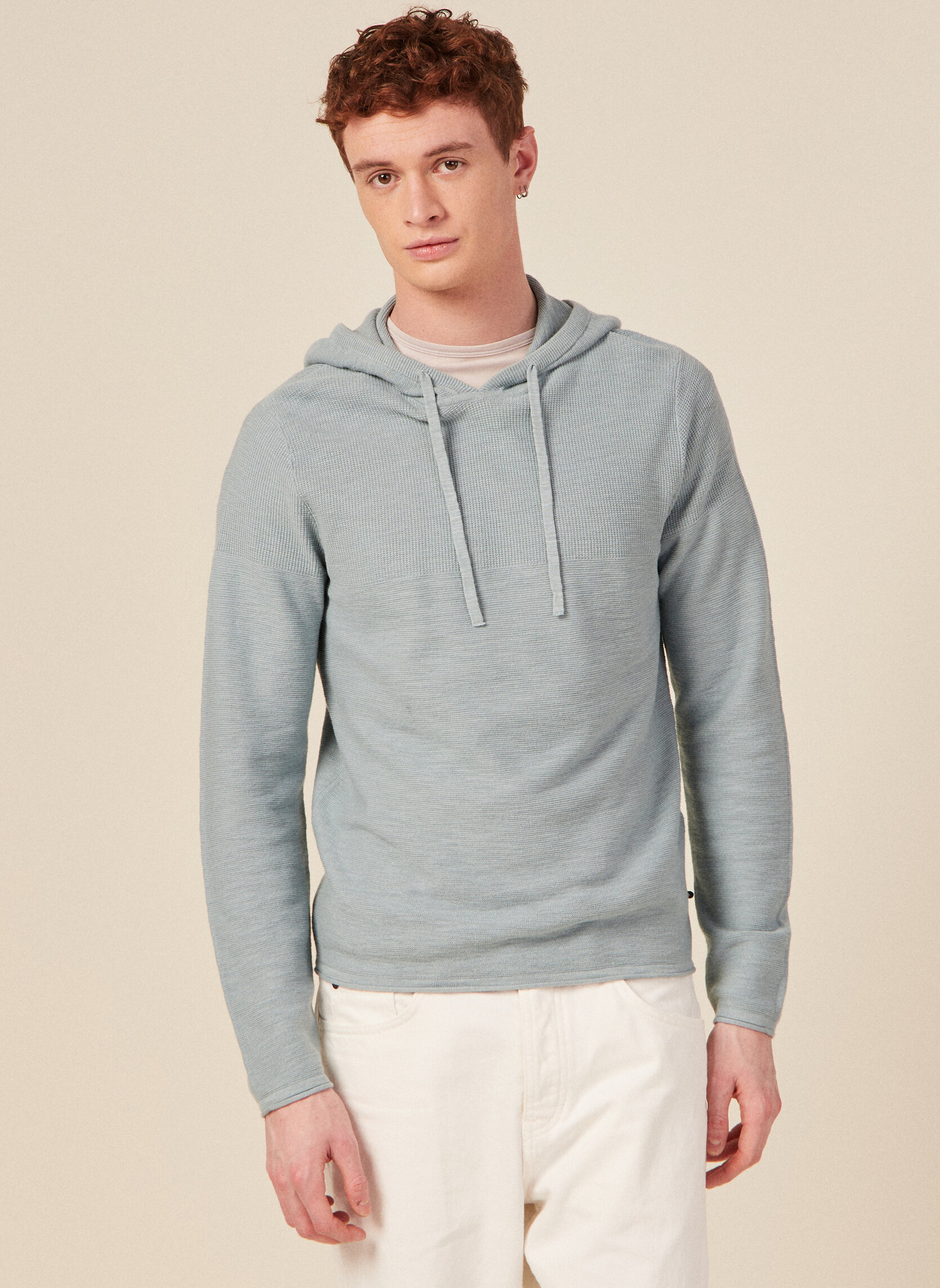 Pulls SUMHOODPULLH homme bleu Bonobo Pulls SUMHOODPULLH homme bleu Bleu