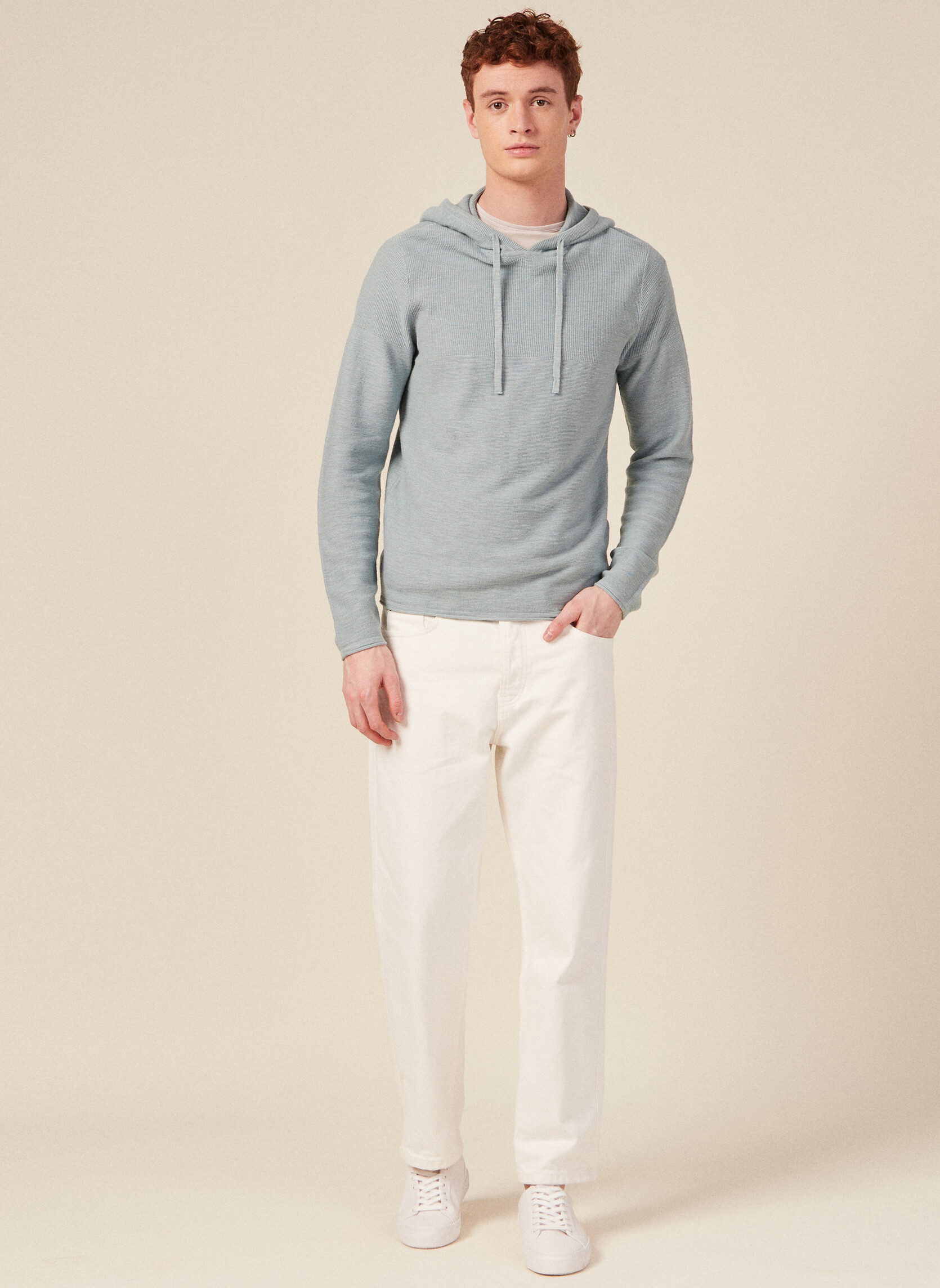 Pulls SUMHOODPULLH homme bleu Bonobo Pulls SUMHOODPULLH homme bleu Bleu