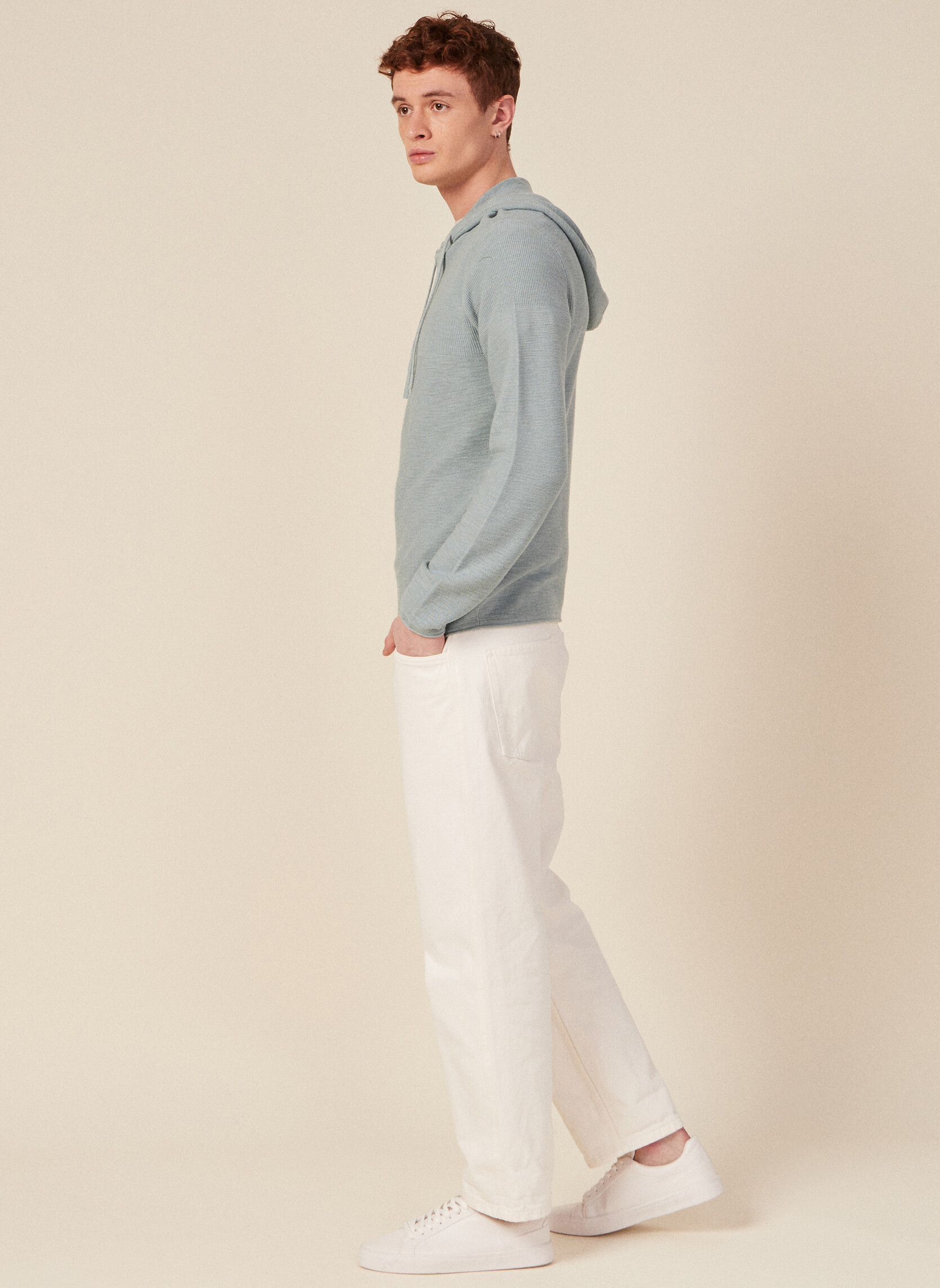 Pulls SUMHOODPULLH homme bleu Bonobo Pulls SUMHOODPULLH homme bleu Bleu
