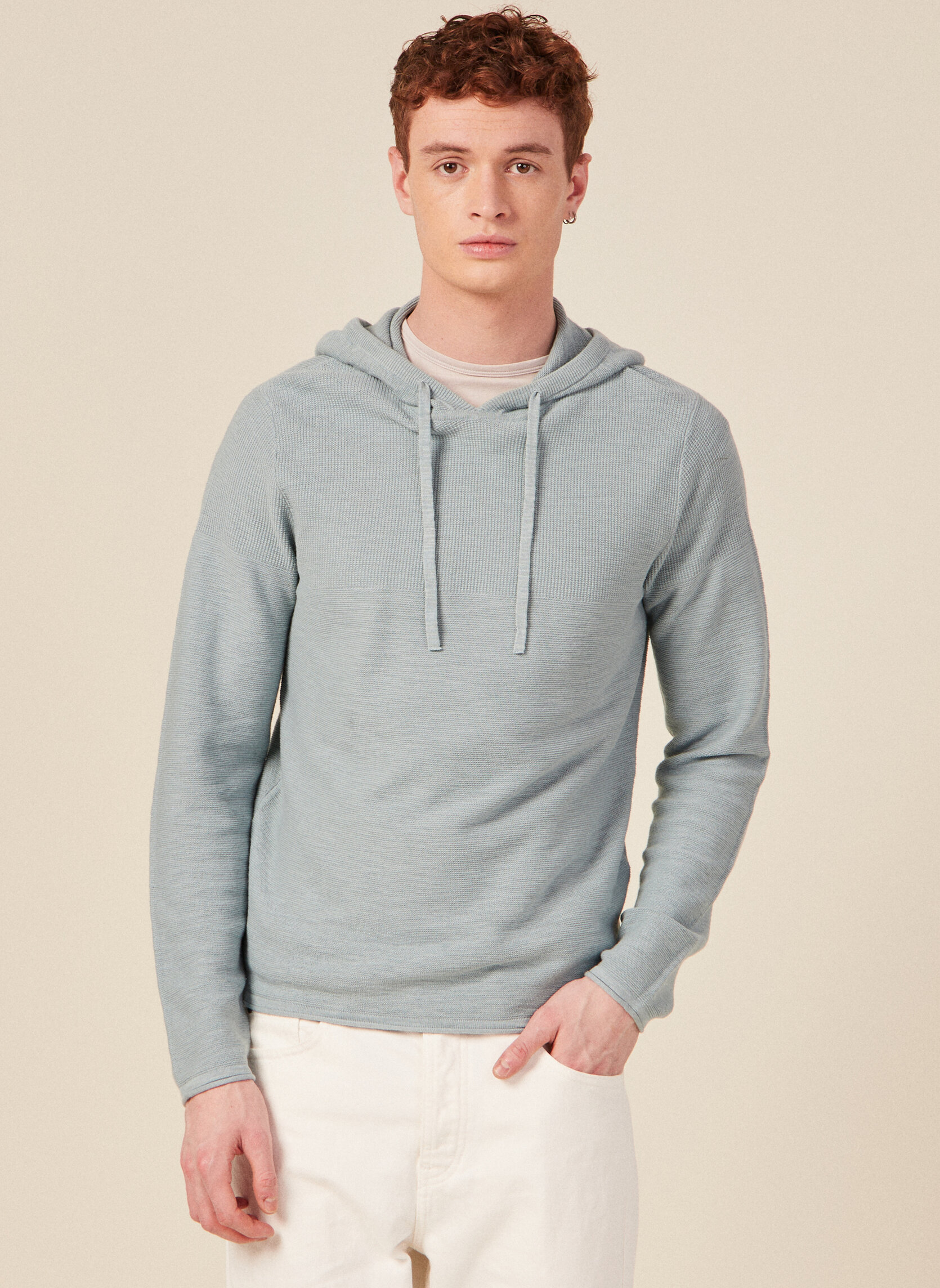 Pulls SUMHOODPULLH homme bleu Bonobo Pulls SUMHOODPULLH homme bleu Bleu