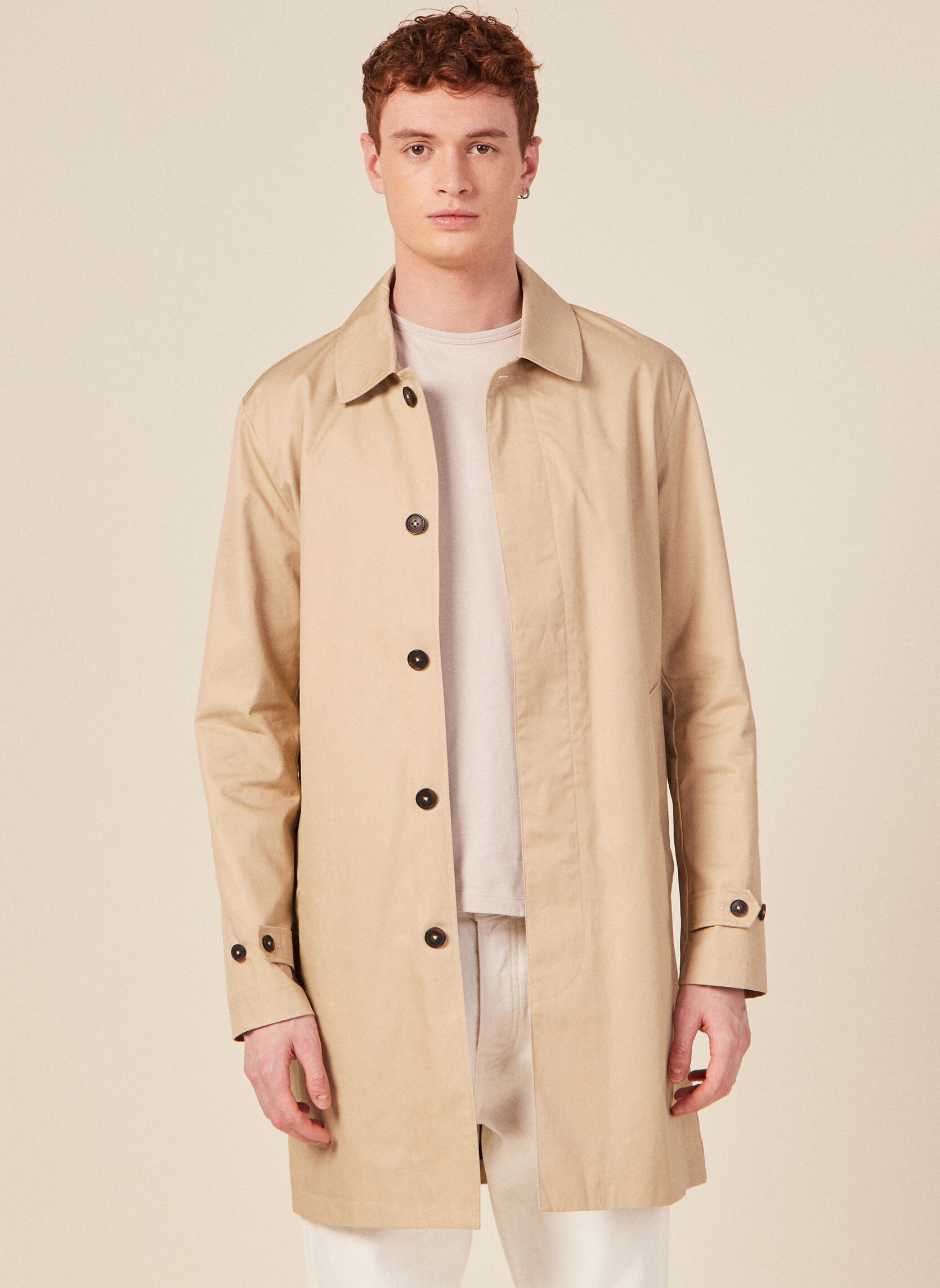 Parkas VAGUECOATH homme beige Bonobo Parkas VAGUECOATH homme beige Beige