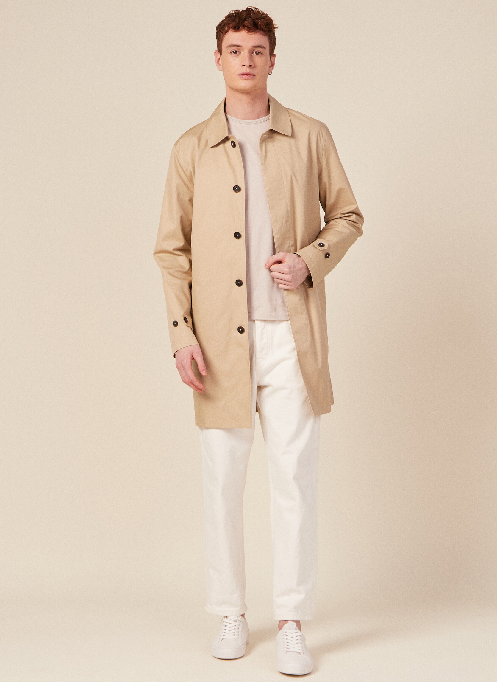 Parkas VAGUECOATH homme beige Bonobo Parkas VAGUECOATH homme beige Beige