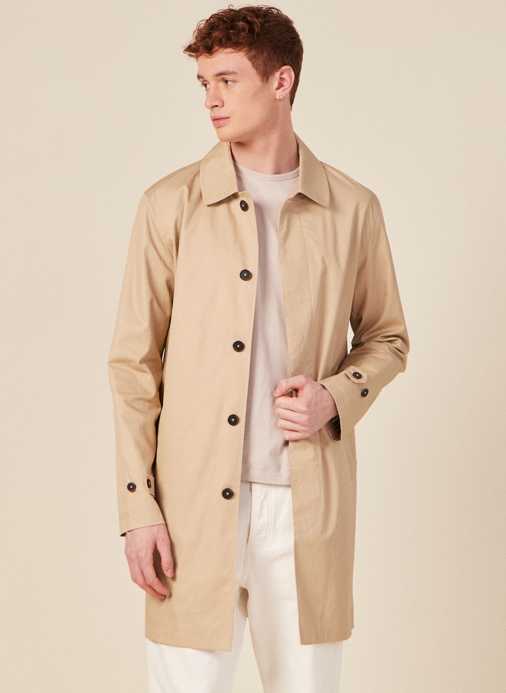 Parkas VAGUECOATH homme beige Bonobo Parkas VAGUECOATH homme beige Beige