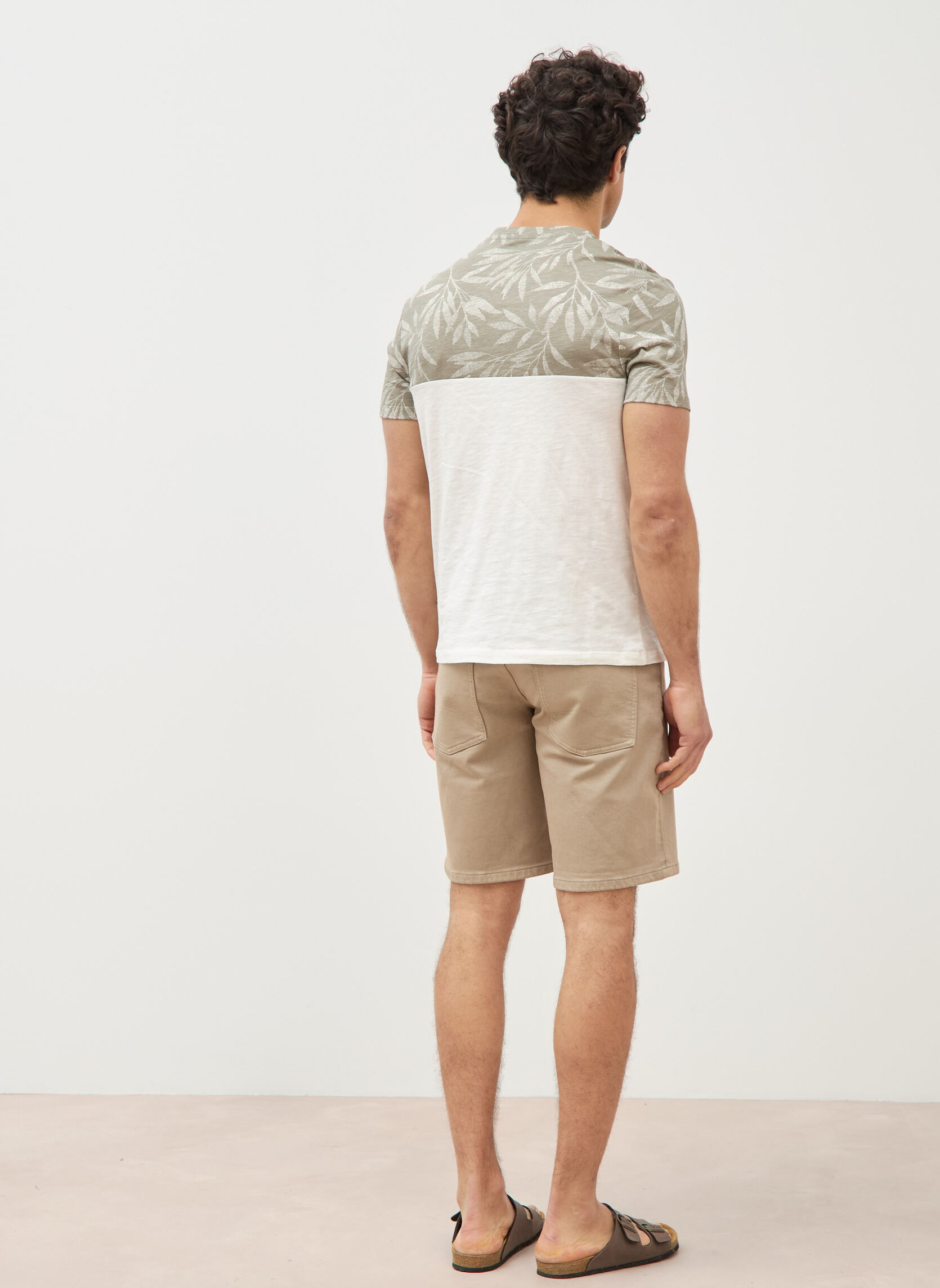 Tee-shirts ETHNOBLOC3H homme vert Bonobo Tee-shirts ETHNOBLOC3H homme vert Kaki
