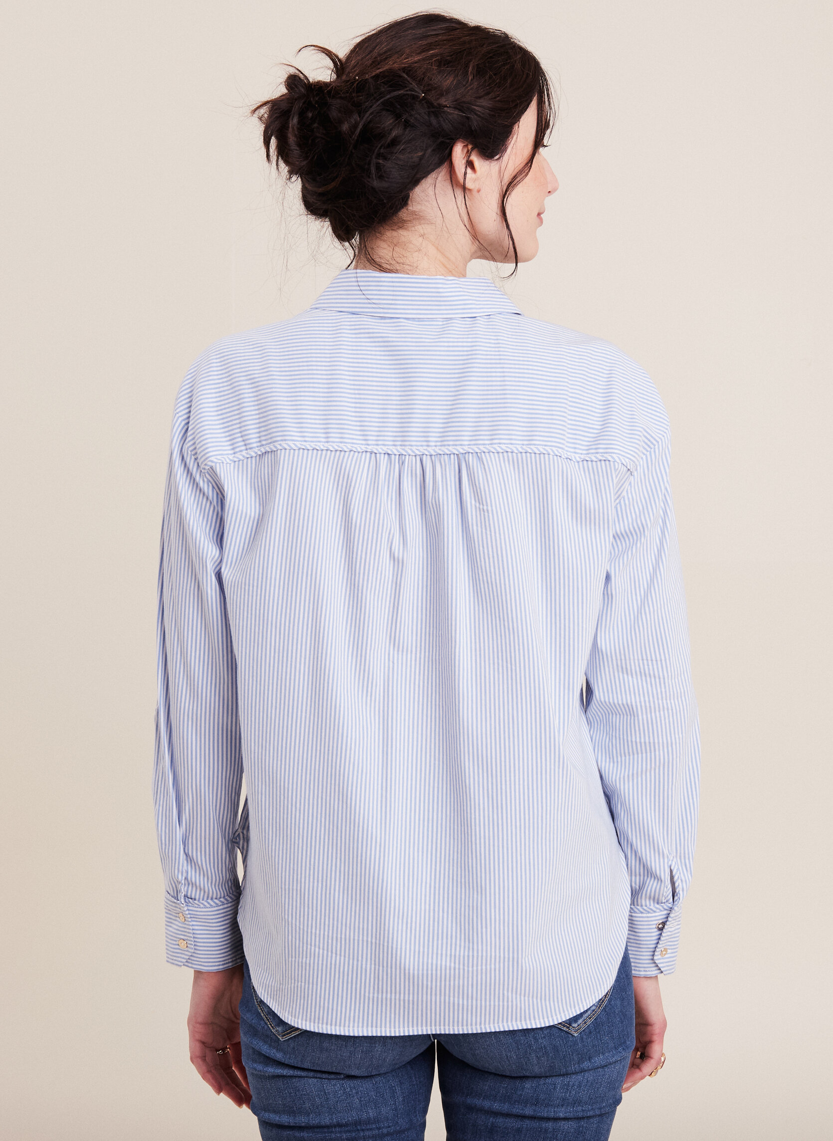Chemises CHESTRIPE femme bleu Bréal Chemises CHESTRIPE femme bleu Bleu