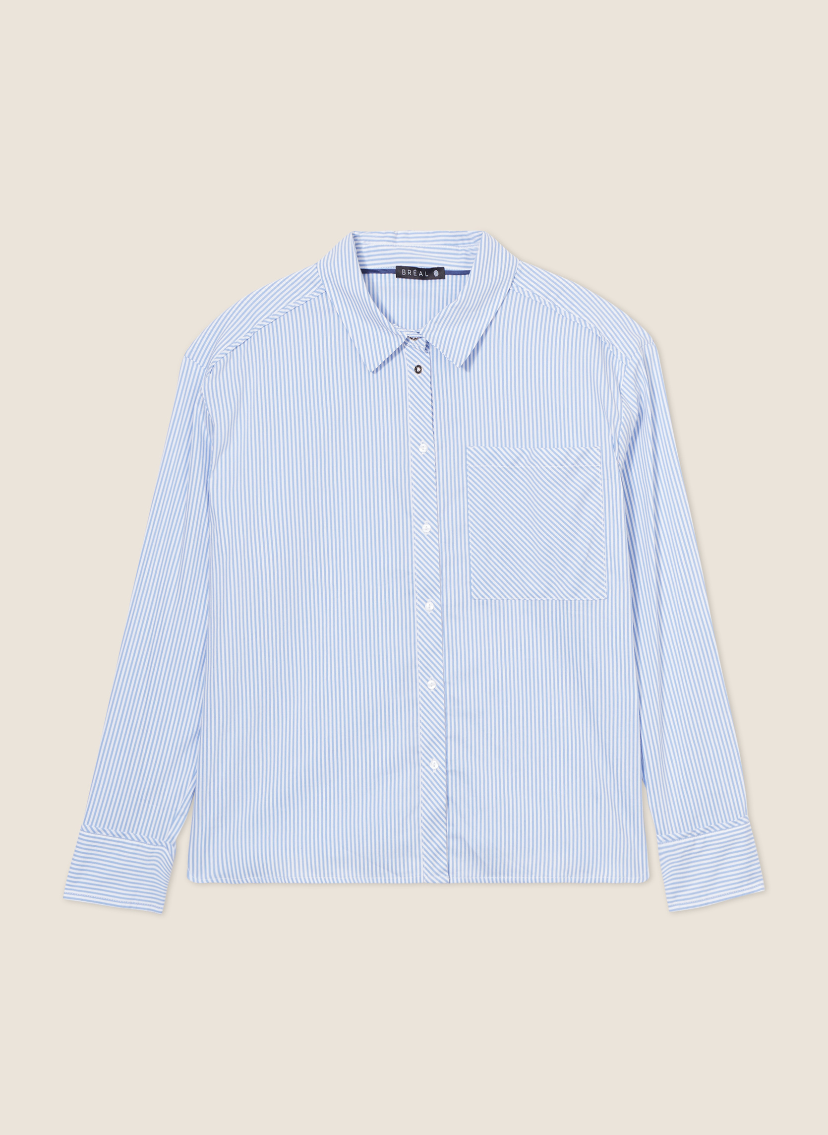 Chemises CHESTRIPE femme bleu Bréal Chemises CHESTRIPE femme bleu Bleu