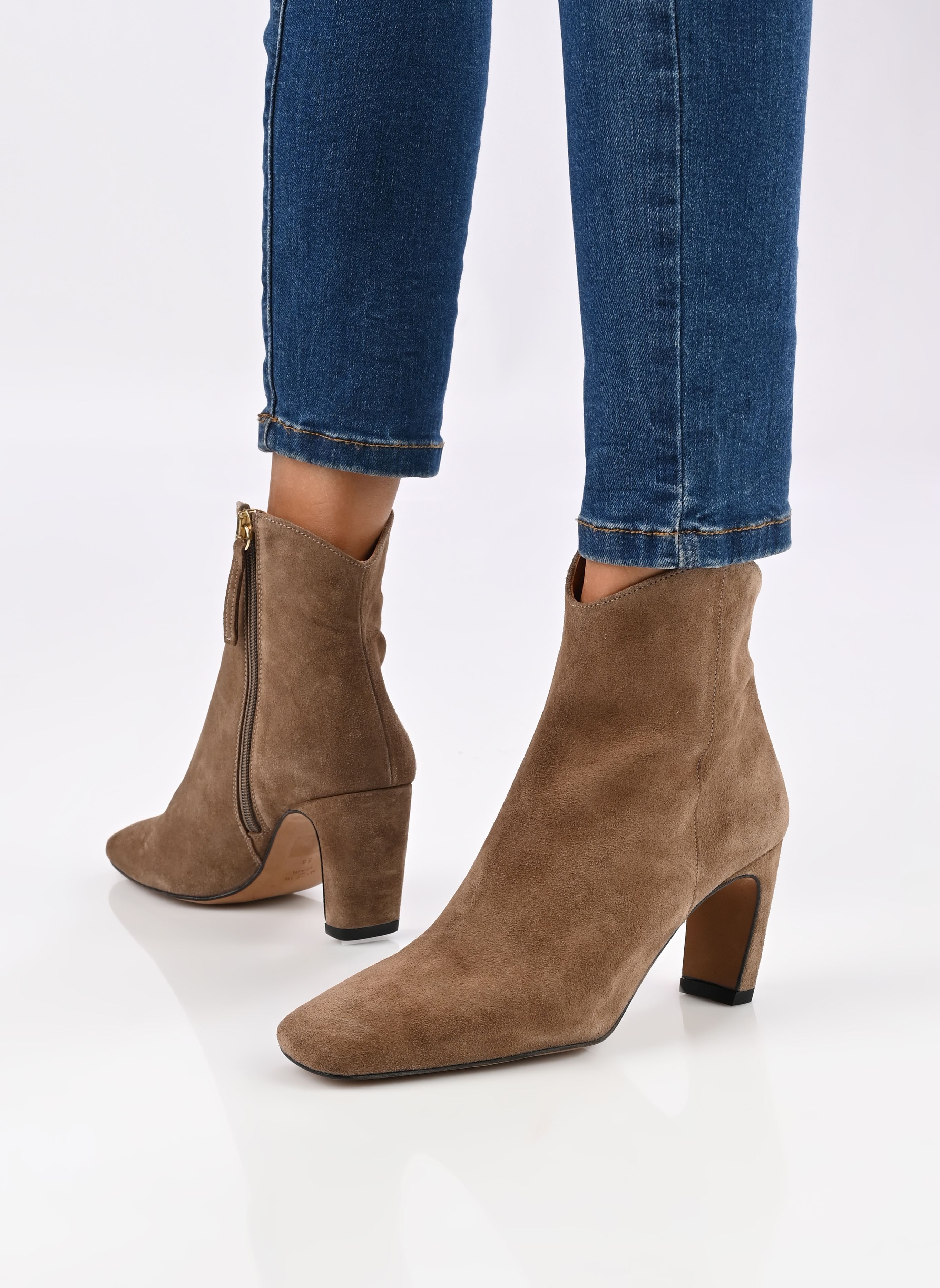 Bottines et boots Agopos femme marron Georgia Rose Bottines et boots Agopos femme marron TAUPE