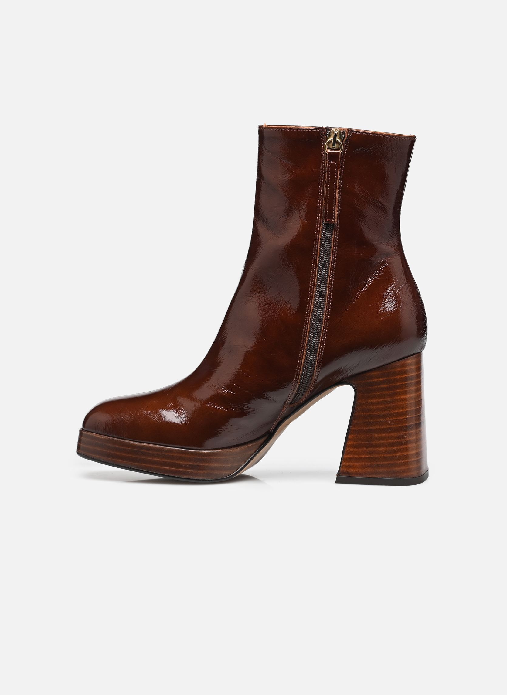 Enkellaarzen en boots Agour dames bruin Georgia Rose Enkellaarzen en boots Agour dames bruin Cognac