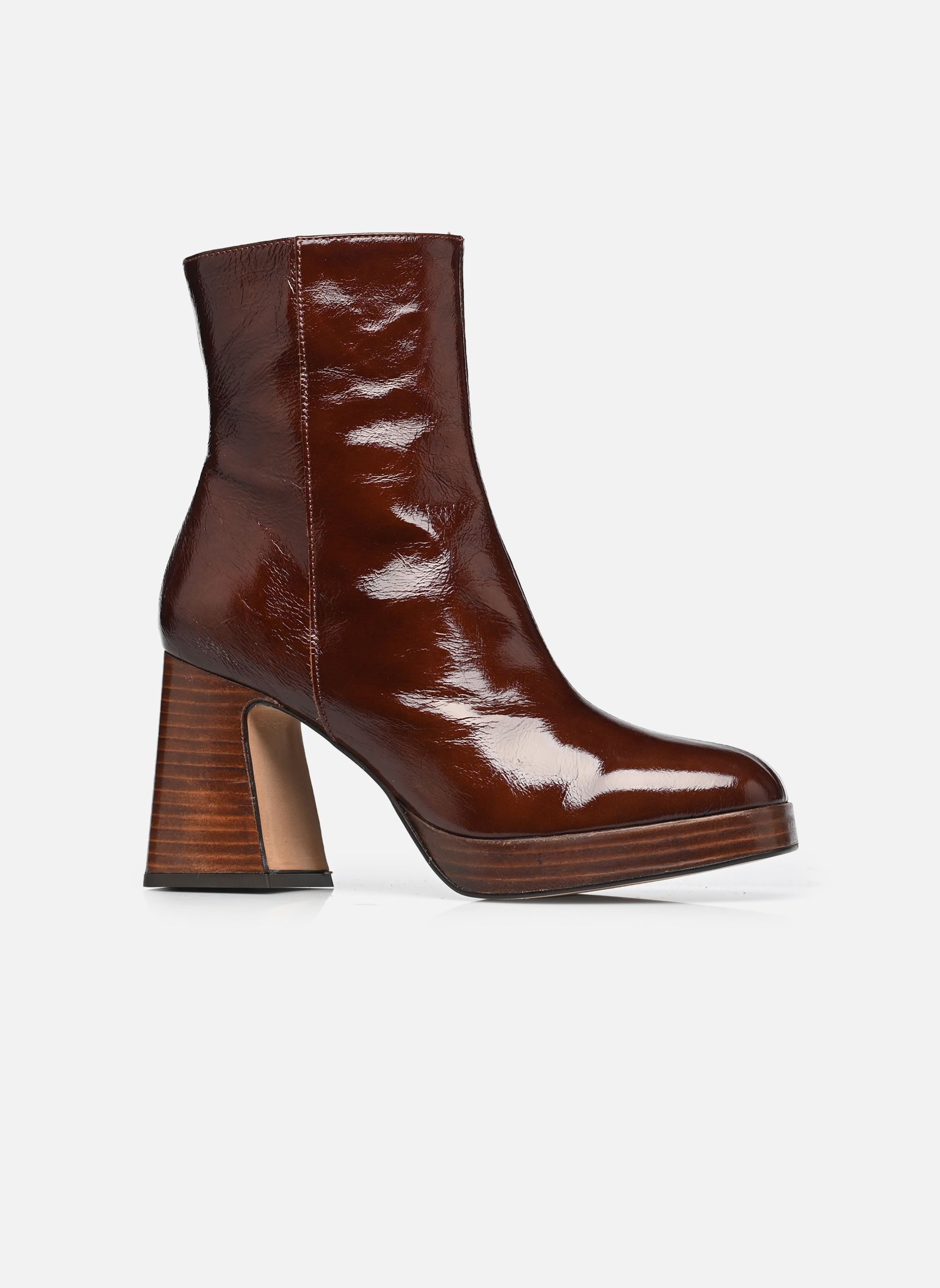 Enkellaarzen en boots Agour dames bruin Georgia Rose Enkellaarzen en boots Agour dames bruin Cognac