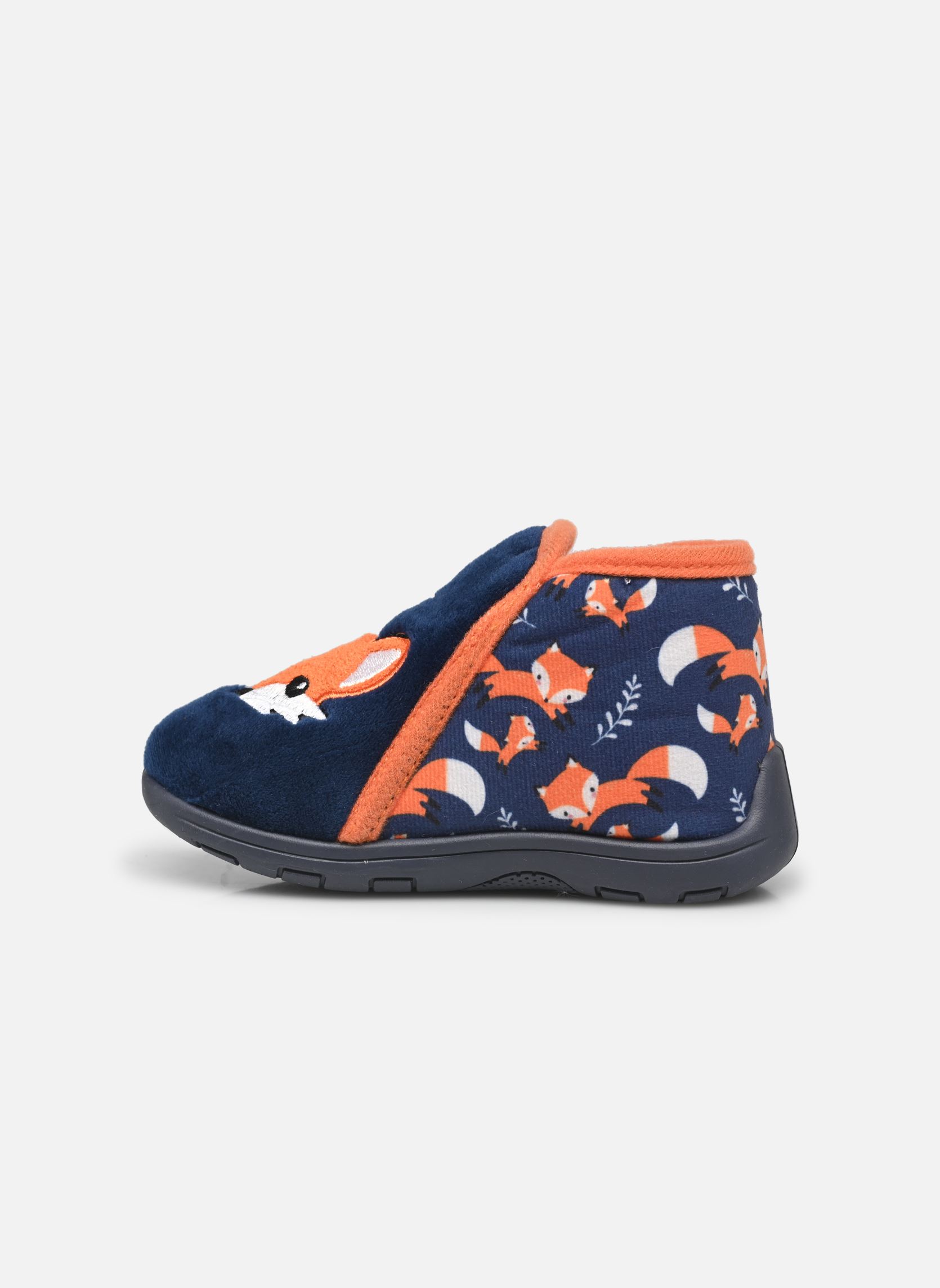 Chaussons montants chaussons - bébé renard garçon bleu Sarenza Wear Chaussons montants chaussons - bébé renard garçon bleu MARINE