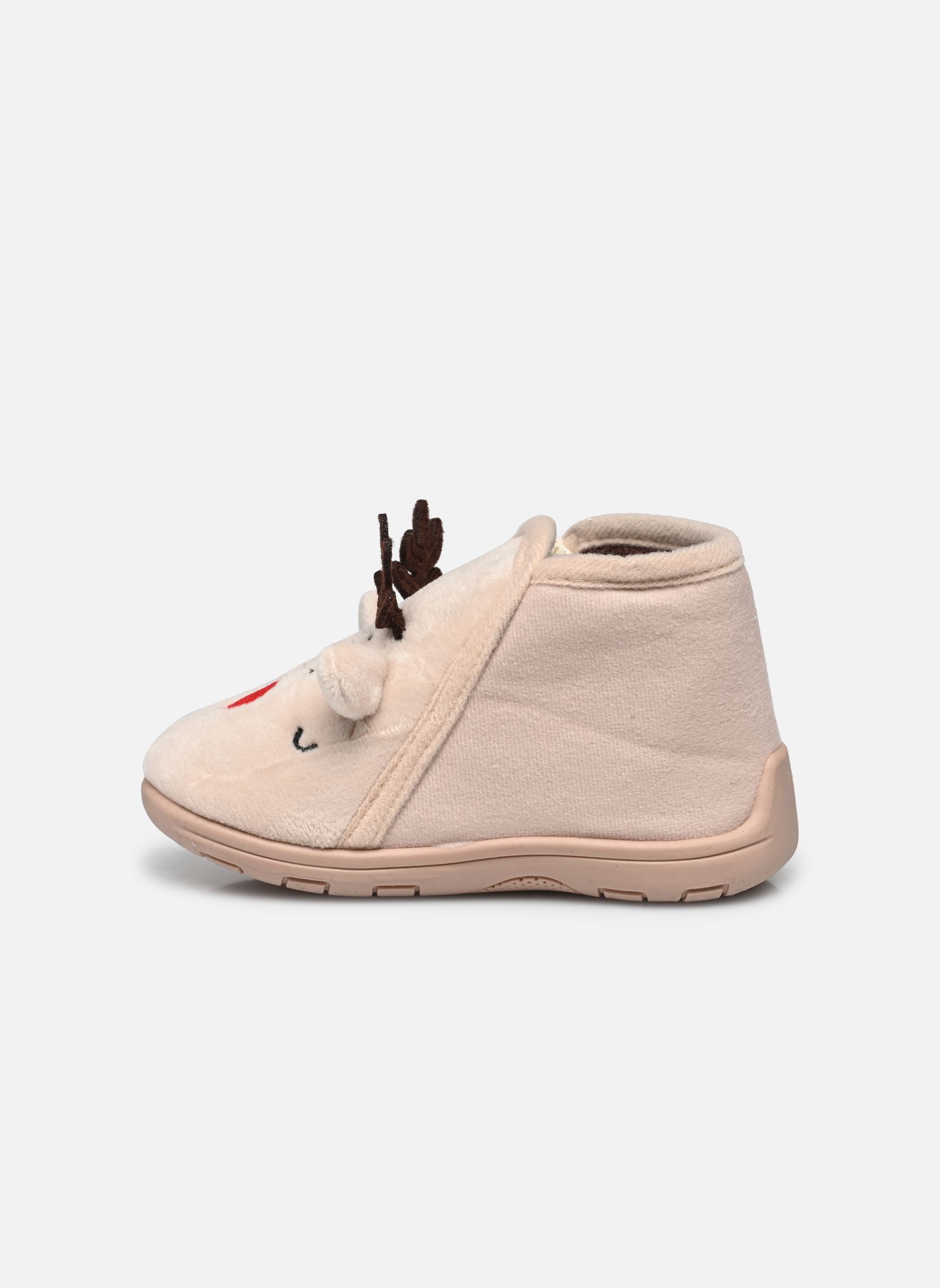 Chaussons montants chaussons - bébé reine fille beige Sarenza Wear Chaussons montants chaussons - bébé reine fille beige BEIGE