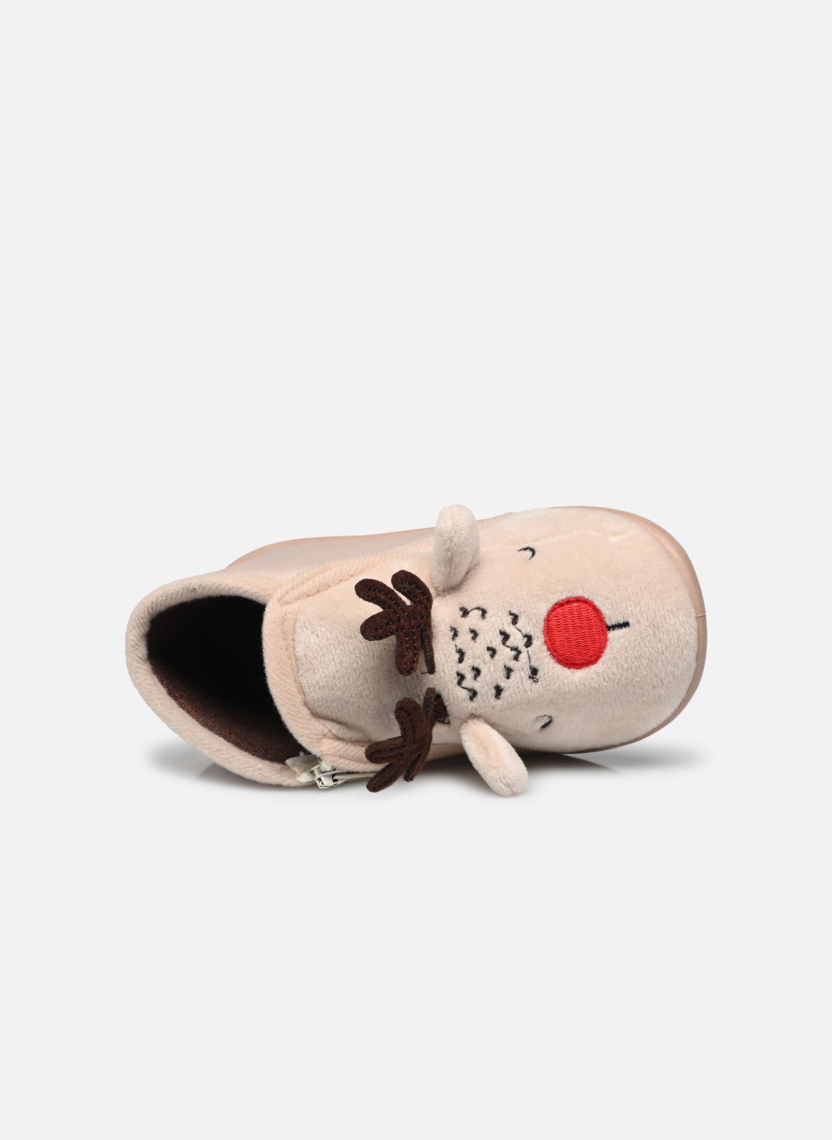 Chaussons montants chaussons - bébé reine fille beige Sarenza Wear Chaussons montants chaussons - bébé reine fille beige BEIGE