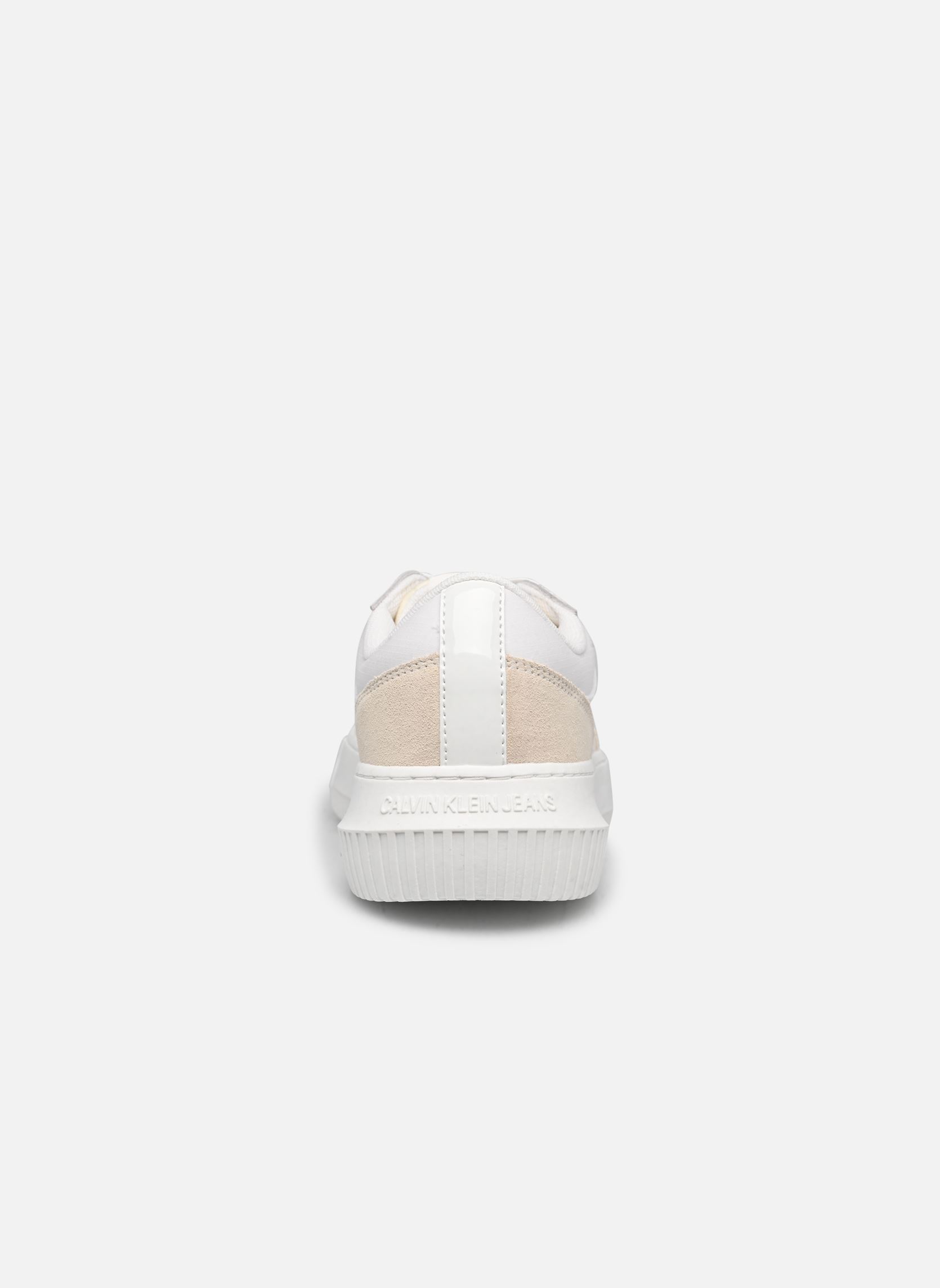 Sneaker CHUNKY CUPSOLE LOW MIX ML MTL damen weiß Calvin Klein Sneaker CHUNKY CUPSOLE LOW MIX ML MTL damen weiß CREAMY WHITE/WHITE/WHISPER PIN