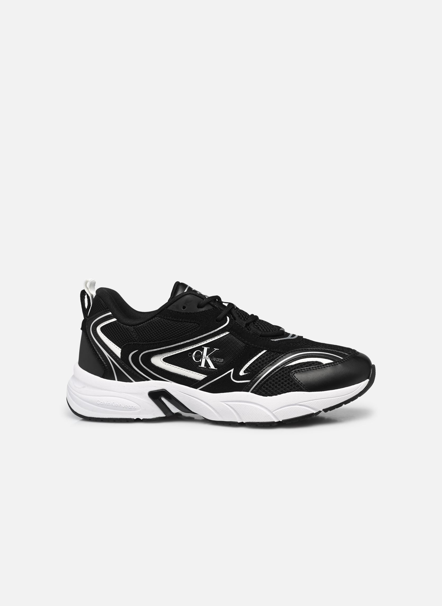 Sneaker RETRO TENNIS SU-MESH GM herren schwarz Calvin Klein Sneaker RETRO TENNIS SU-MESH GM herren schwarz BLACK/BRIGHT WHITE